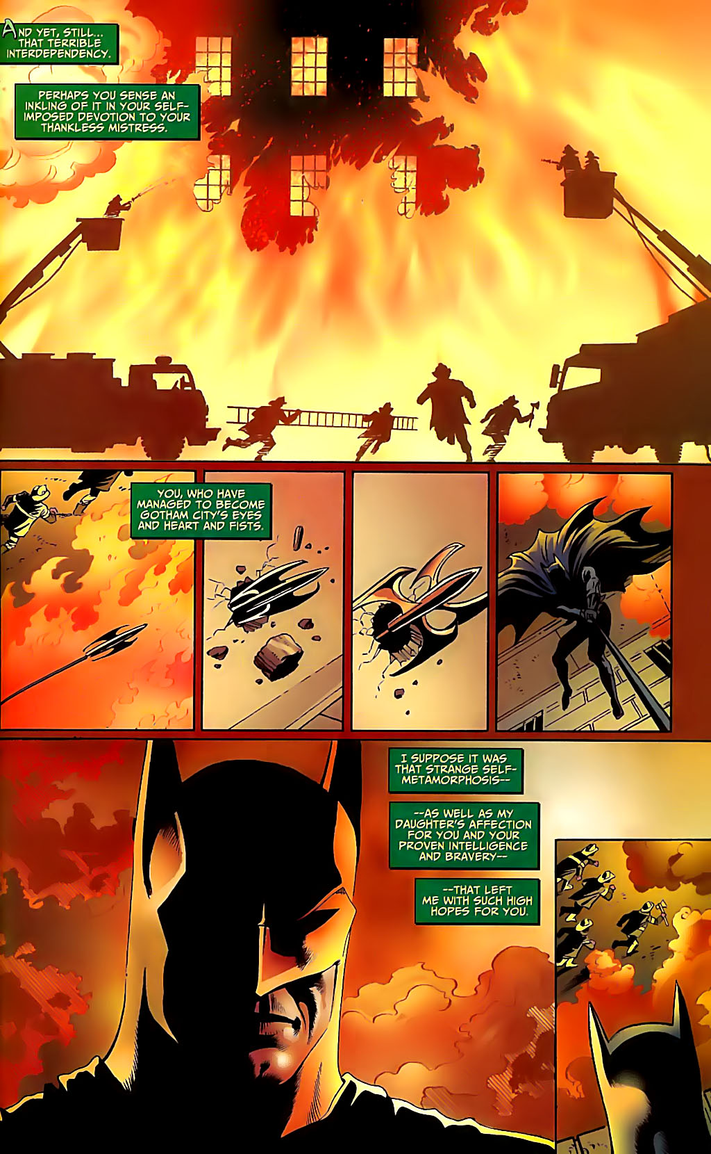 Read online Year One: Batman/Ra's al Ghul comic -  Issue #1 - 17