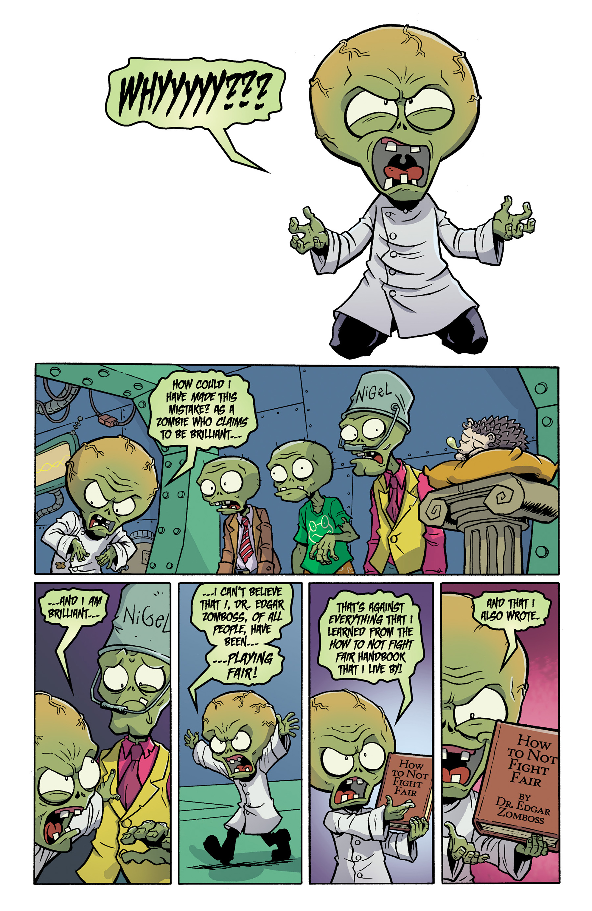 Read online Plants vs. Zombies: Boom Boom Mushroom comic -  Issue #10 - 3