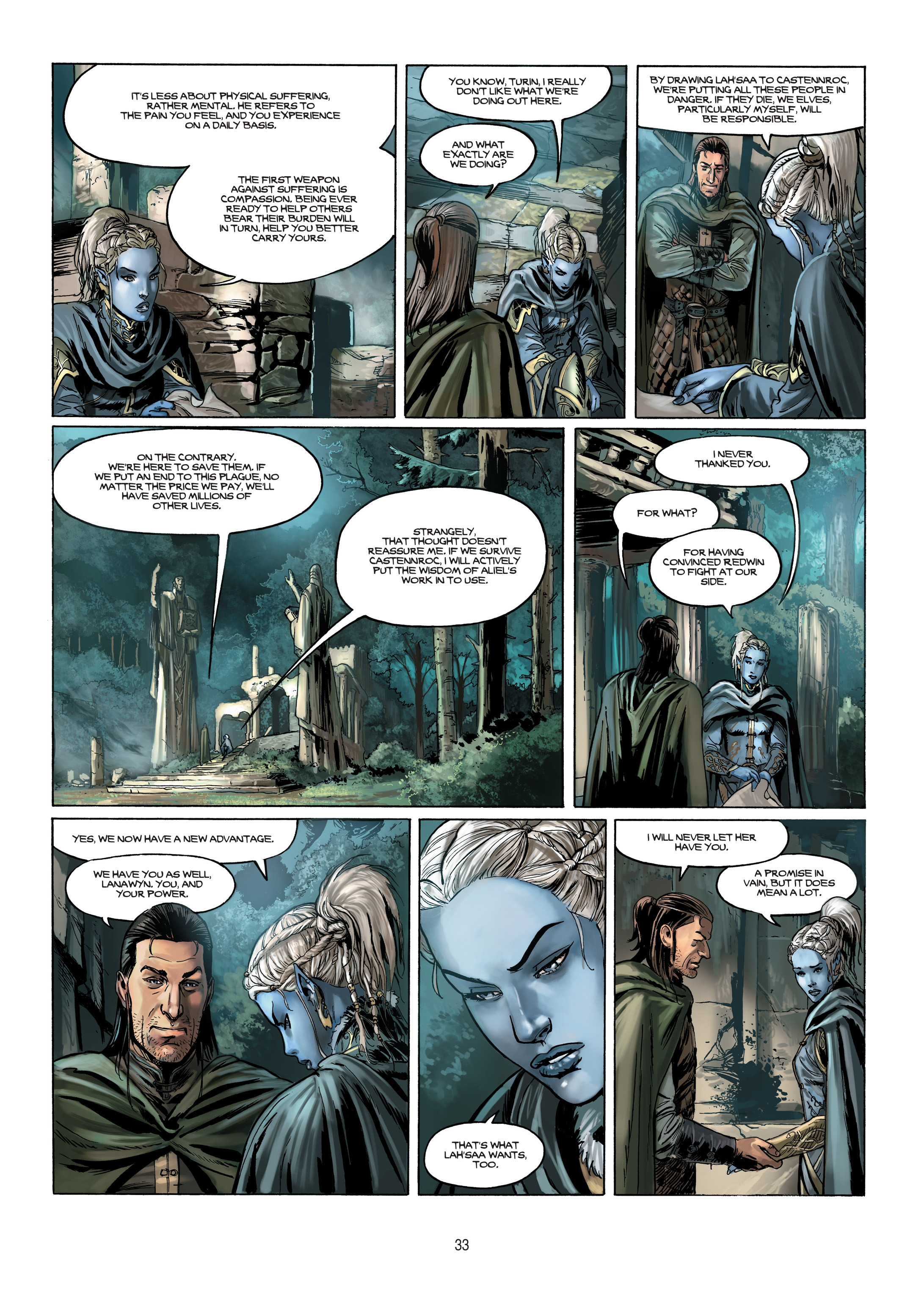 Read online Elves comic -  Issue #11 - 33