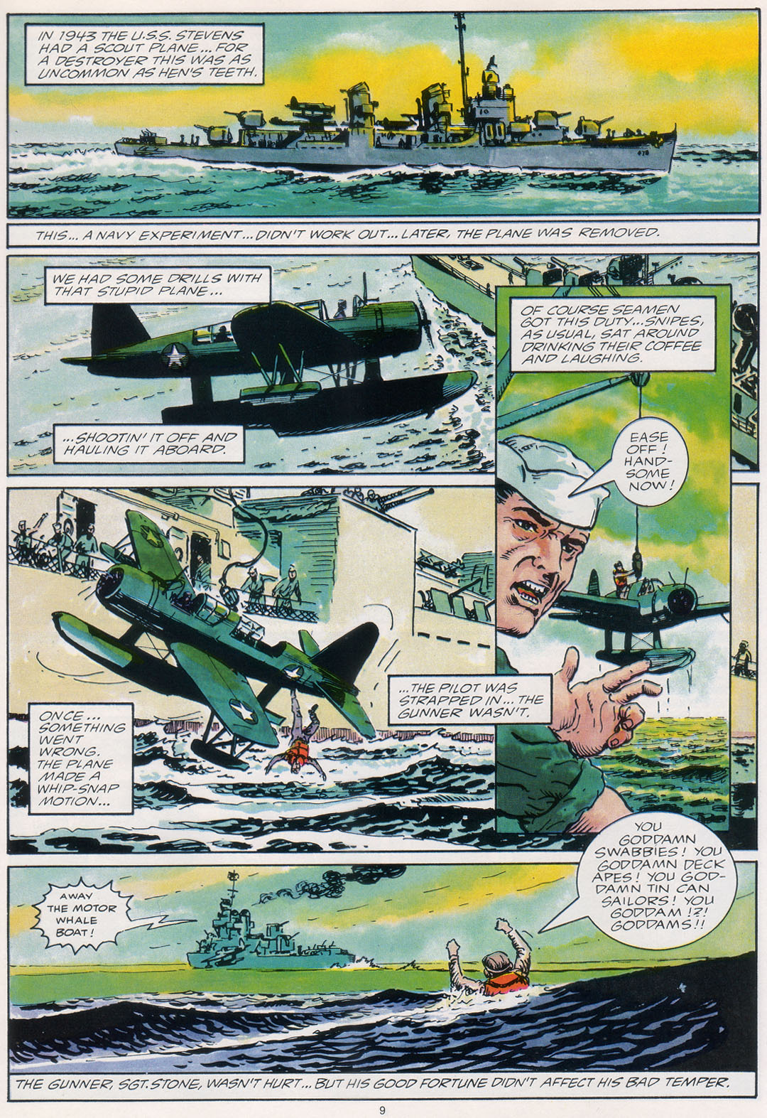 Read online Marvel Graphic Novel comic -  Issue #30 - A Sailor's Story - 15