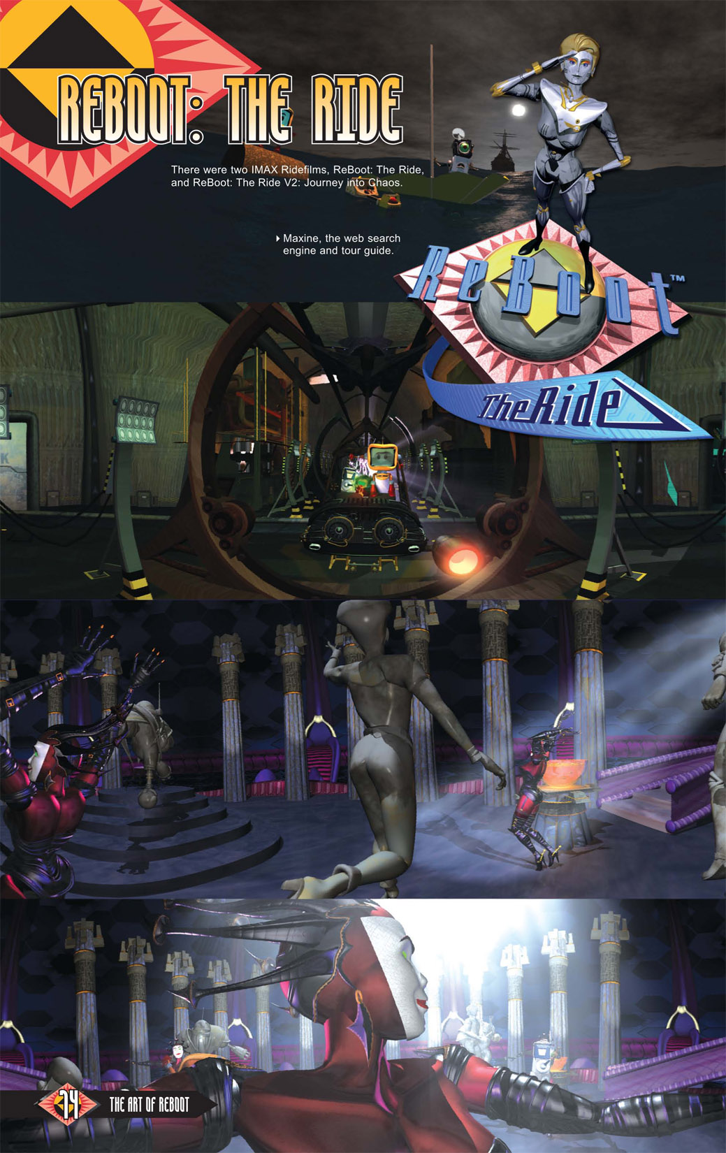 Read online The Art of Reboot comic -  Issue # TPB - 73