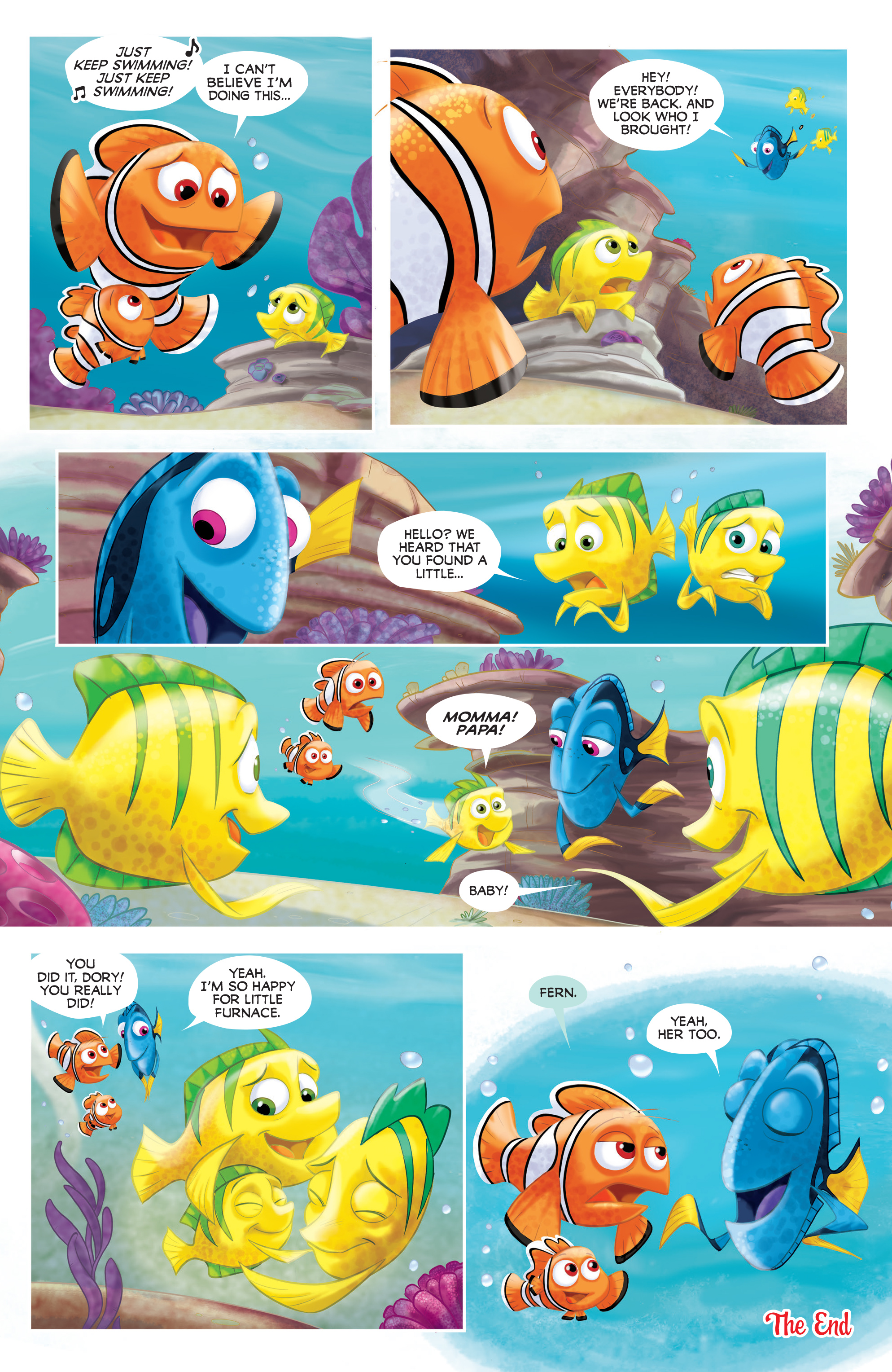 Read online Disney Pixar Finding Dory comic -  Issue #1 - 25