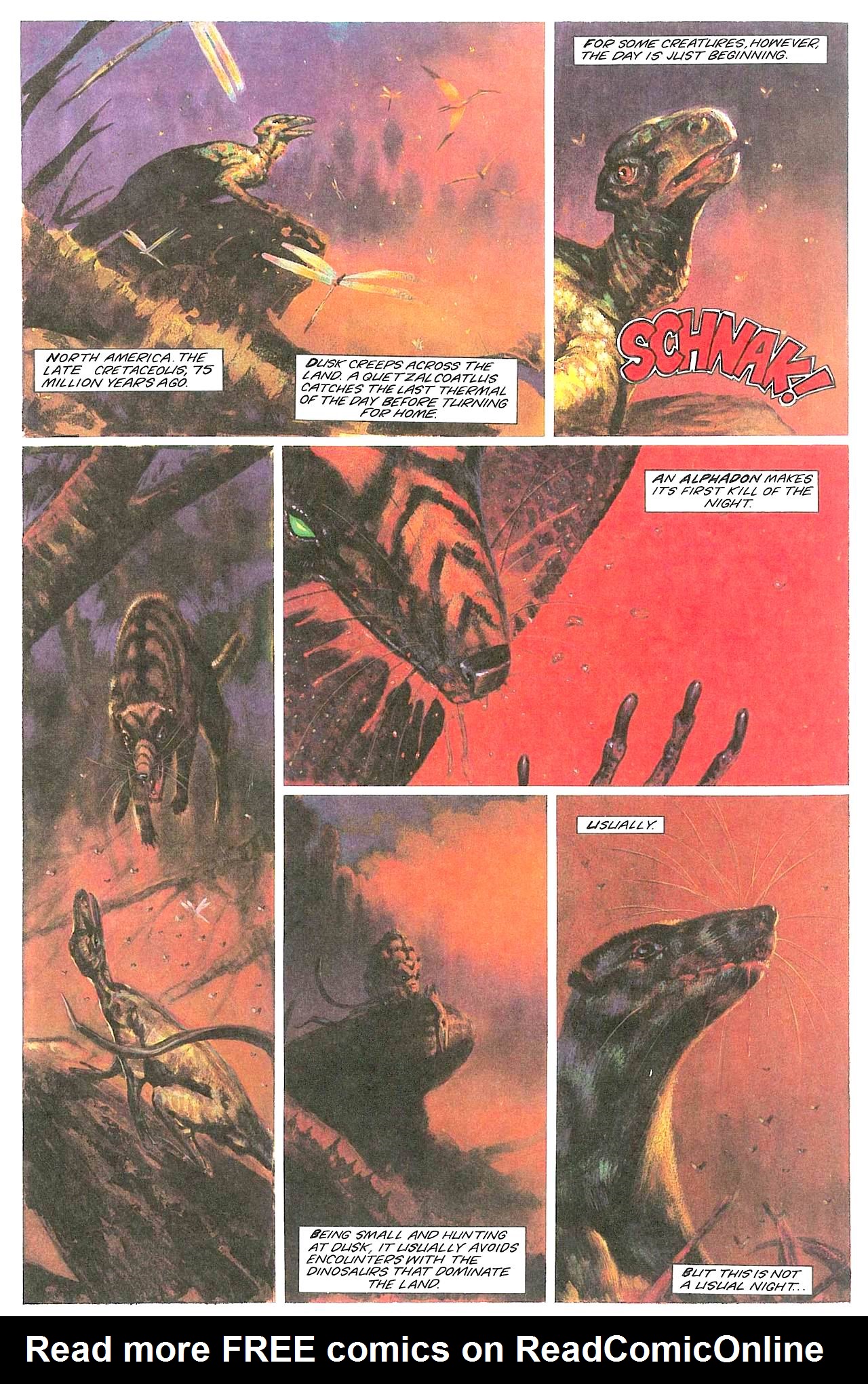 Read online Dinosaurs, A Celebration comic -  Issue #3 - 41