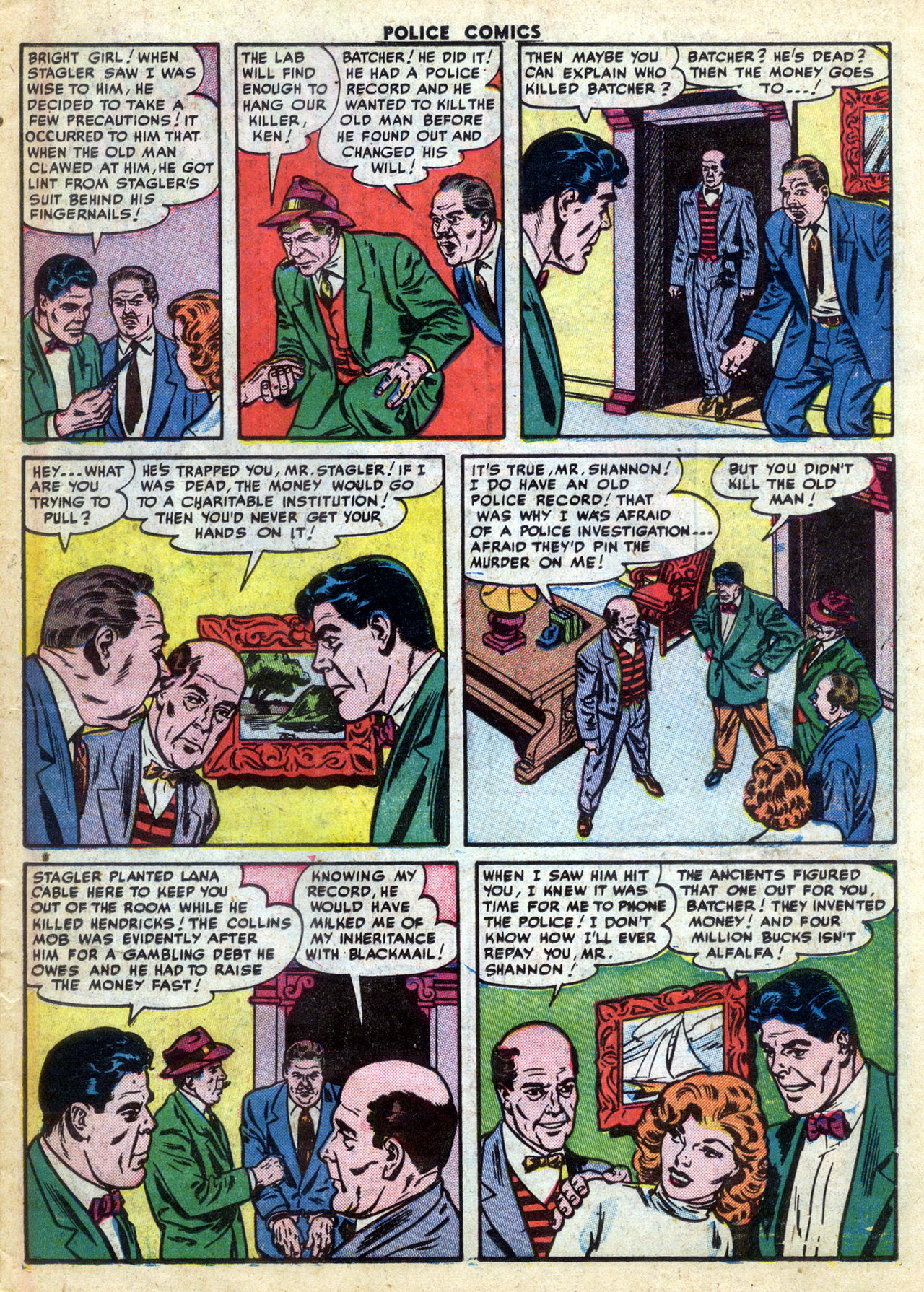 Read online Police Comics comic -  Issue #115 - 12