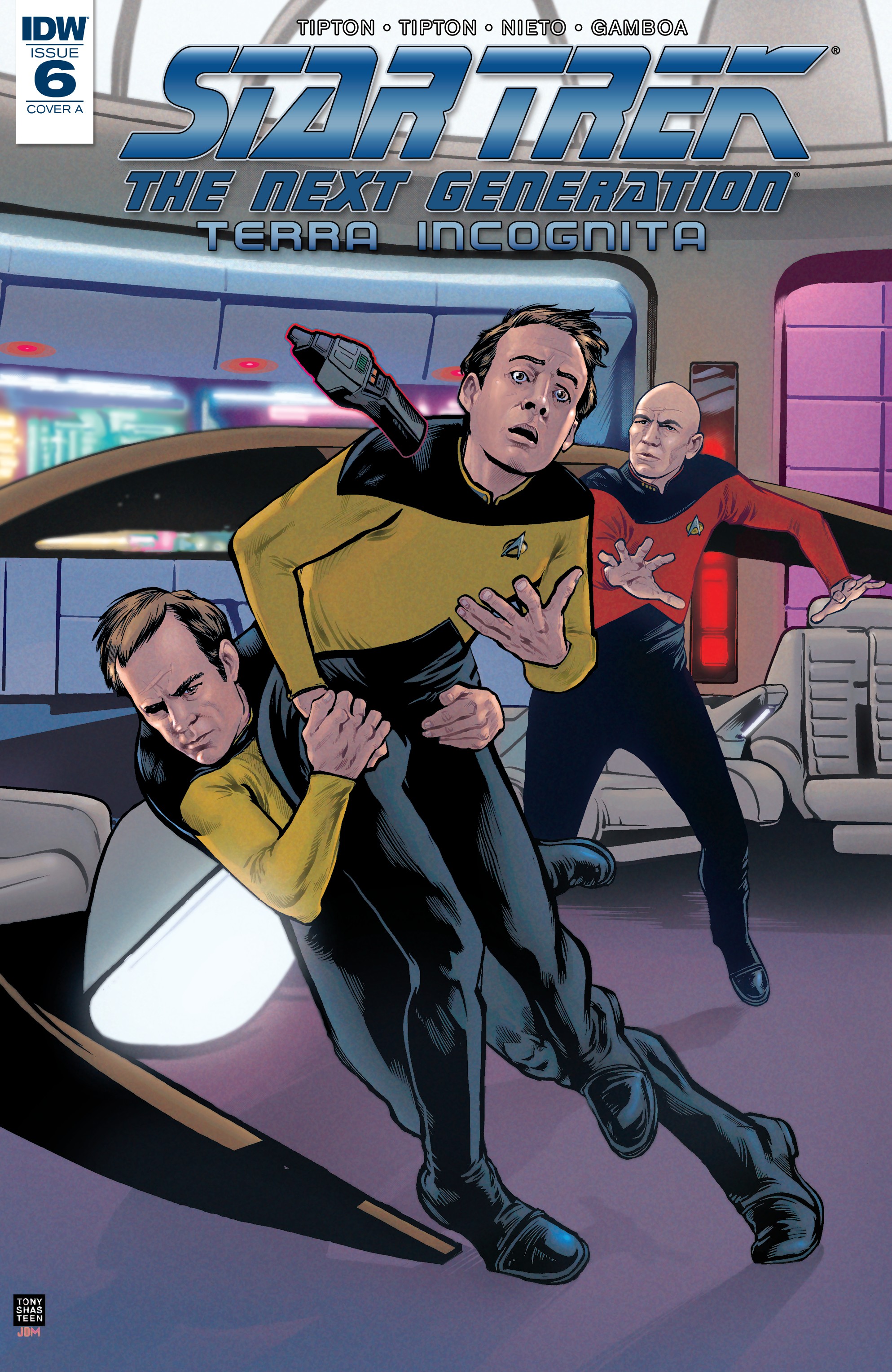 Read online Star Trek: The Next Generation: Terra Incognita comic -  Issue #6 - 1