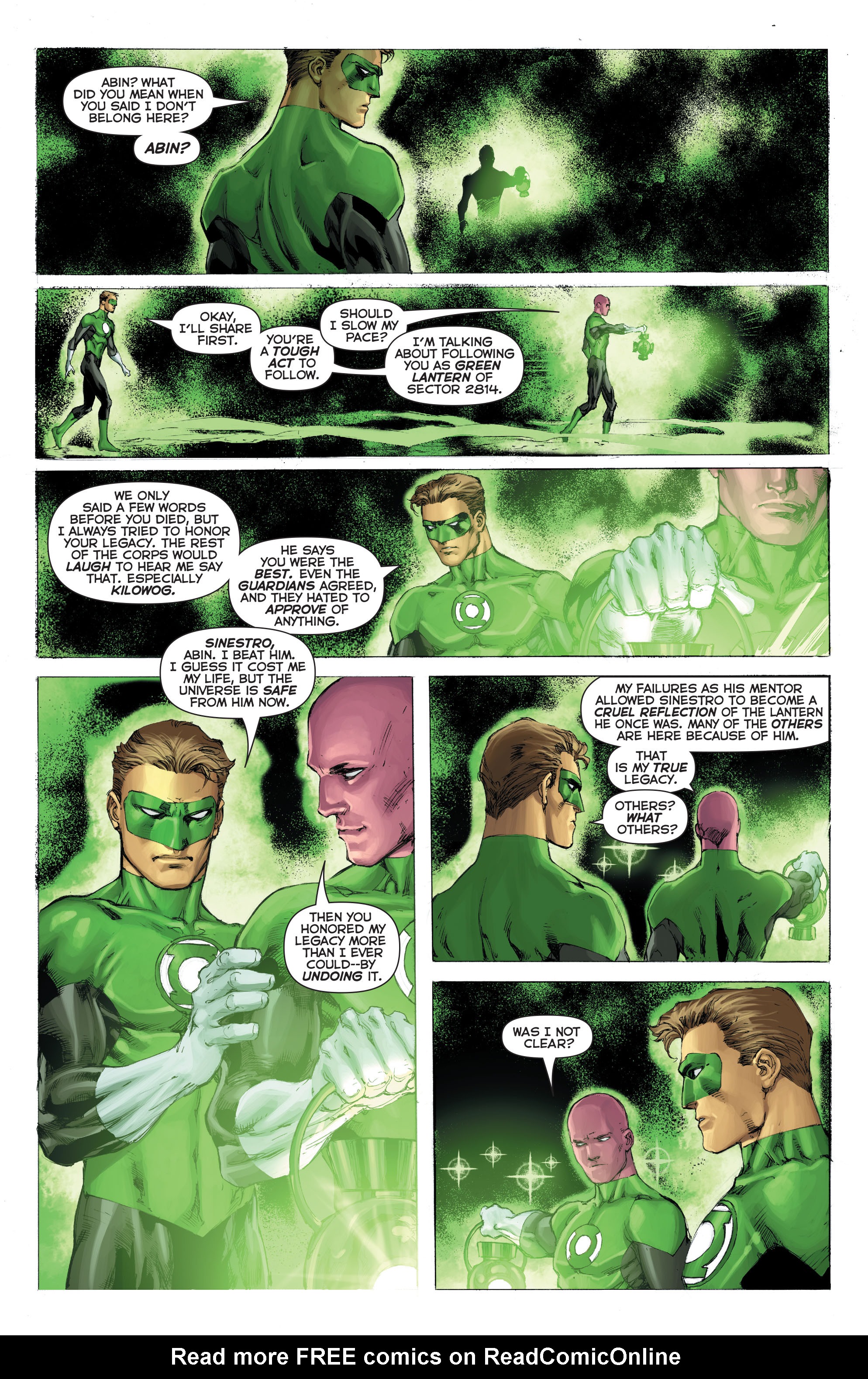 Read online Hal Jordan And The Green Lantern Corps comic -  Issue #10 - 11