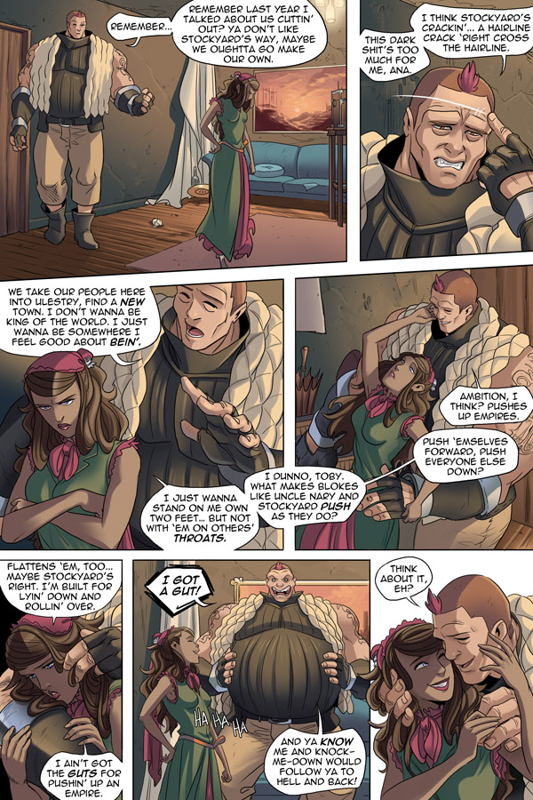 Read online Unsounded comic -  Issue #9 - 52