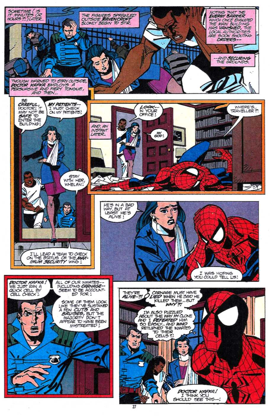 Read online The Spectacular Spider-Man (1976) comic -  Issue #217 - 21