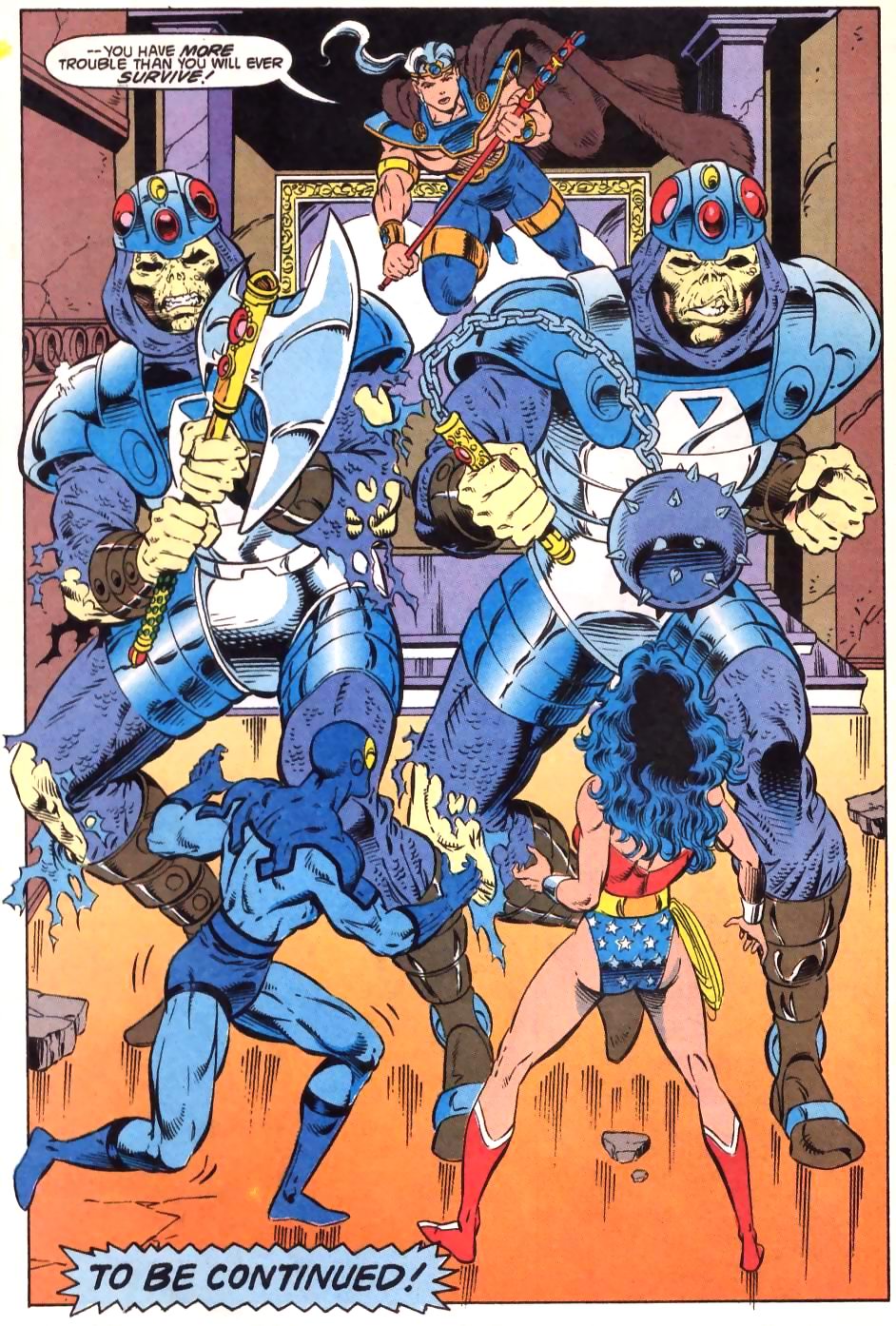 Read online Justice League America comic -  Issue #84 - 23