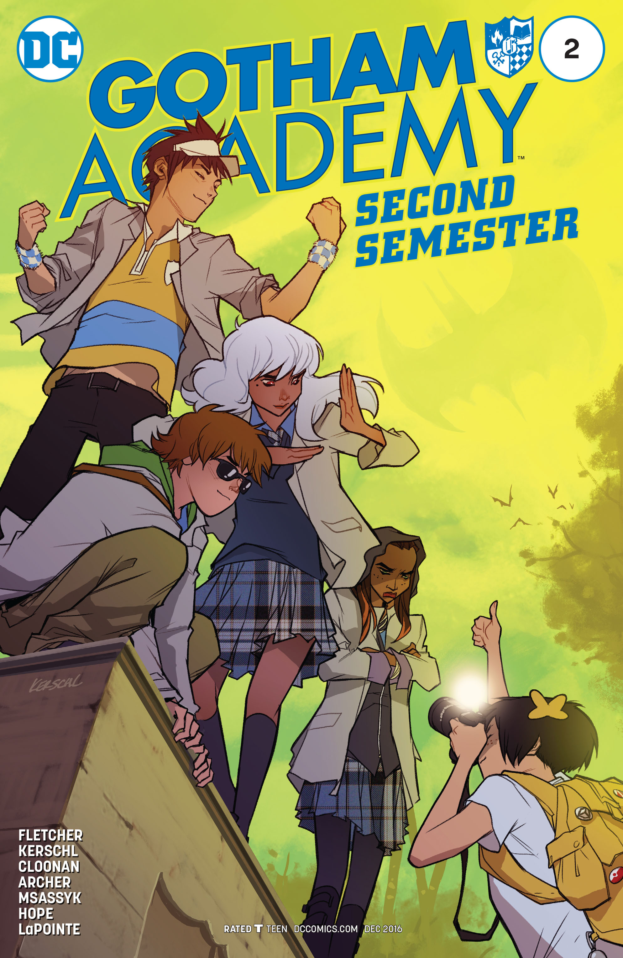Read online Gotham Academy: Second Semester comic -  Issue #2 - 1