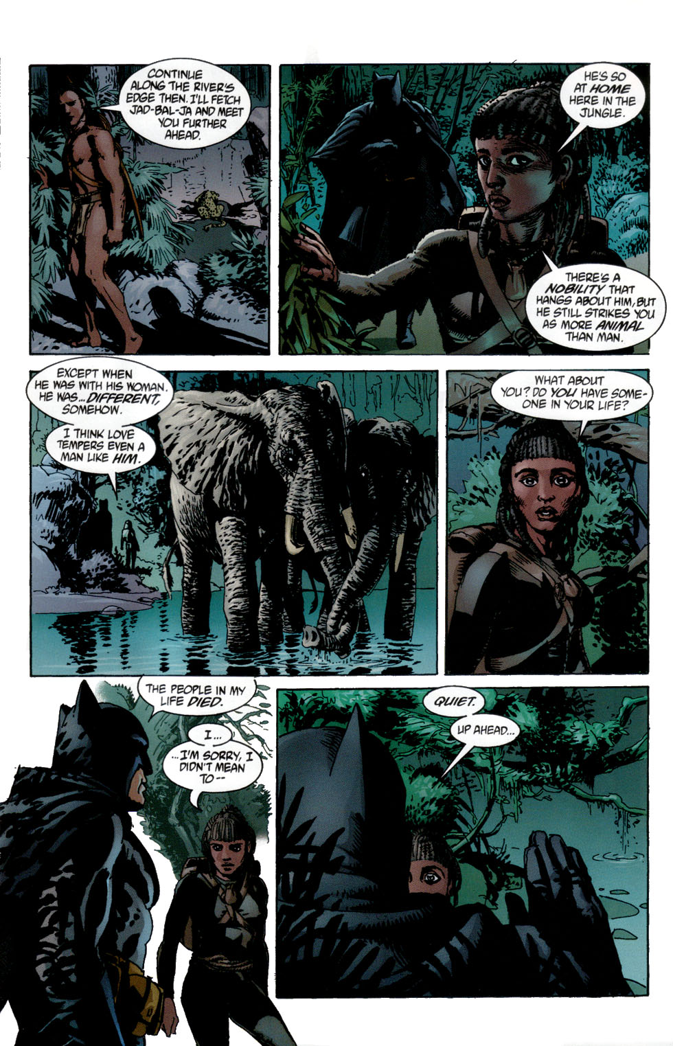 Read online Batman/Tarzan: Claws of the Cat-Woman comic -  Issue #2 - 14