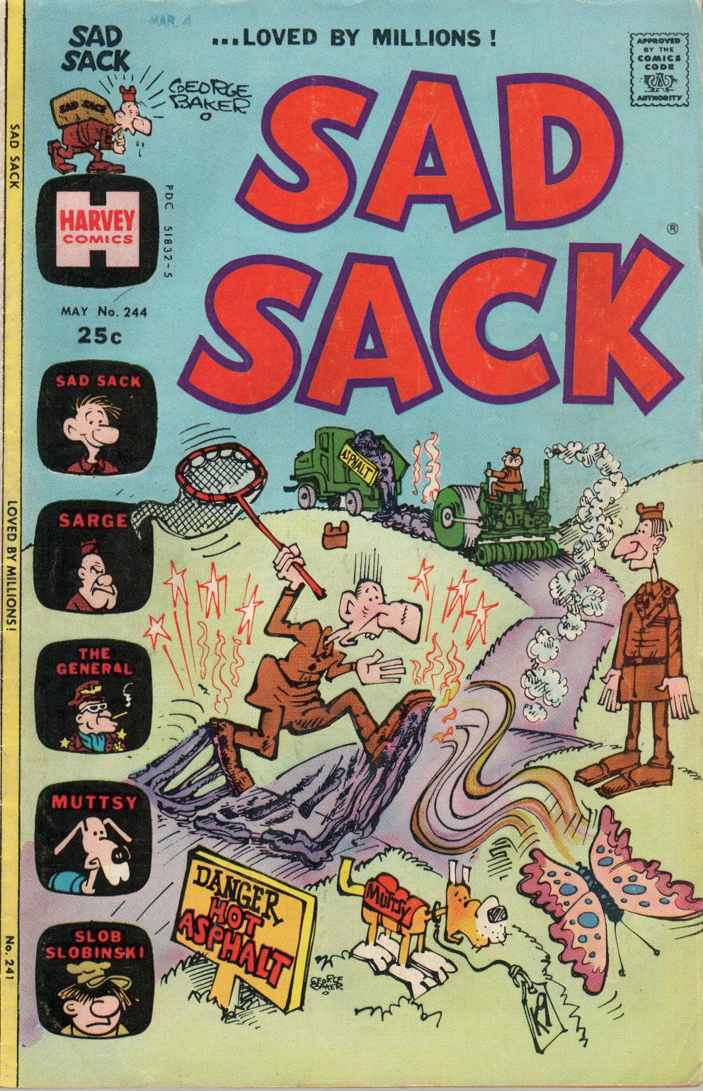 Read online Sad Sack comic -  Issue #244 - 1