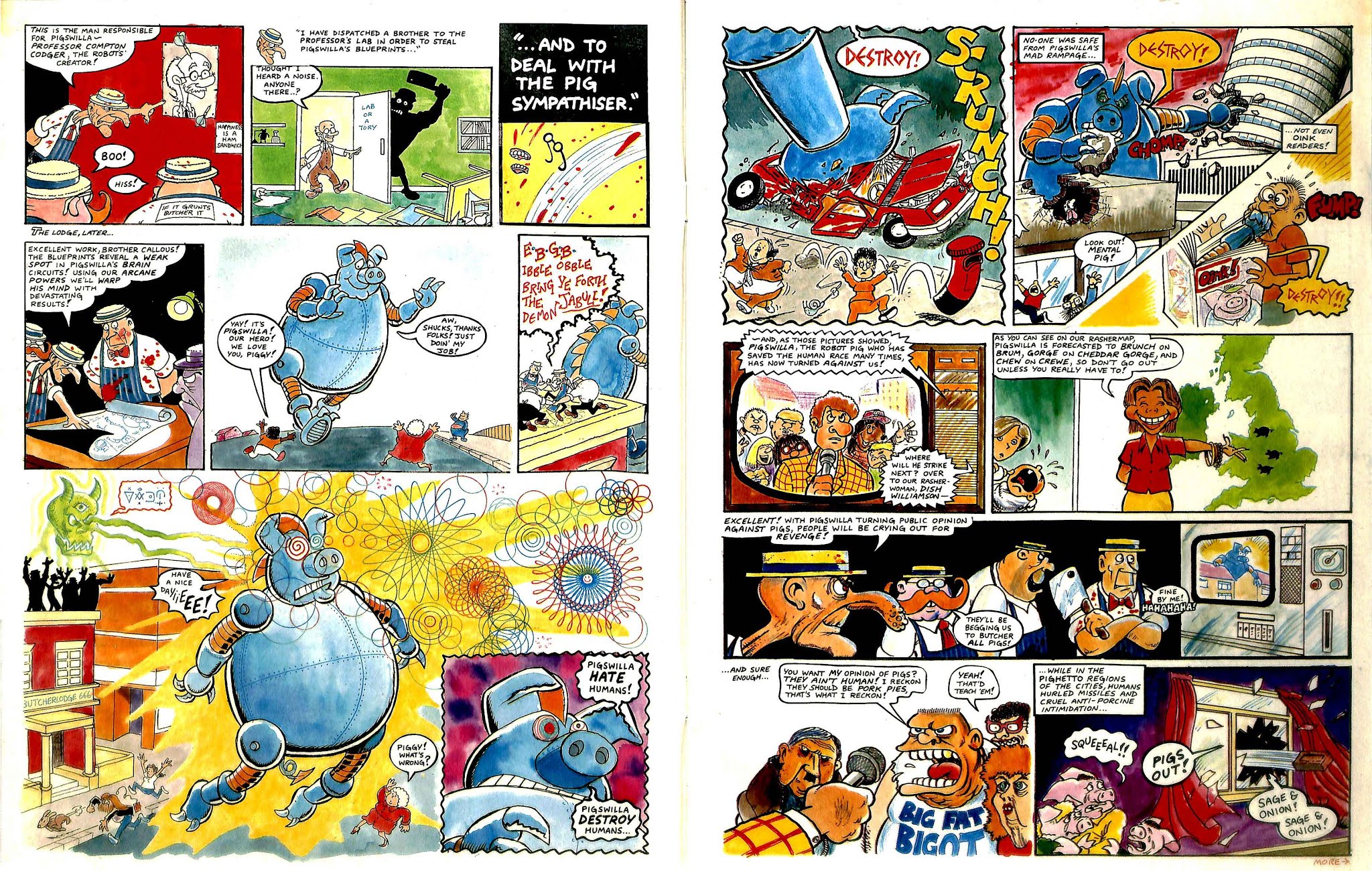 Read online Oink! comic -  Issue #66 - 7