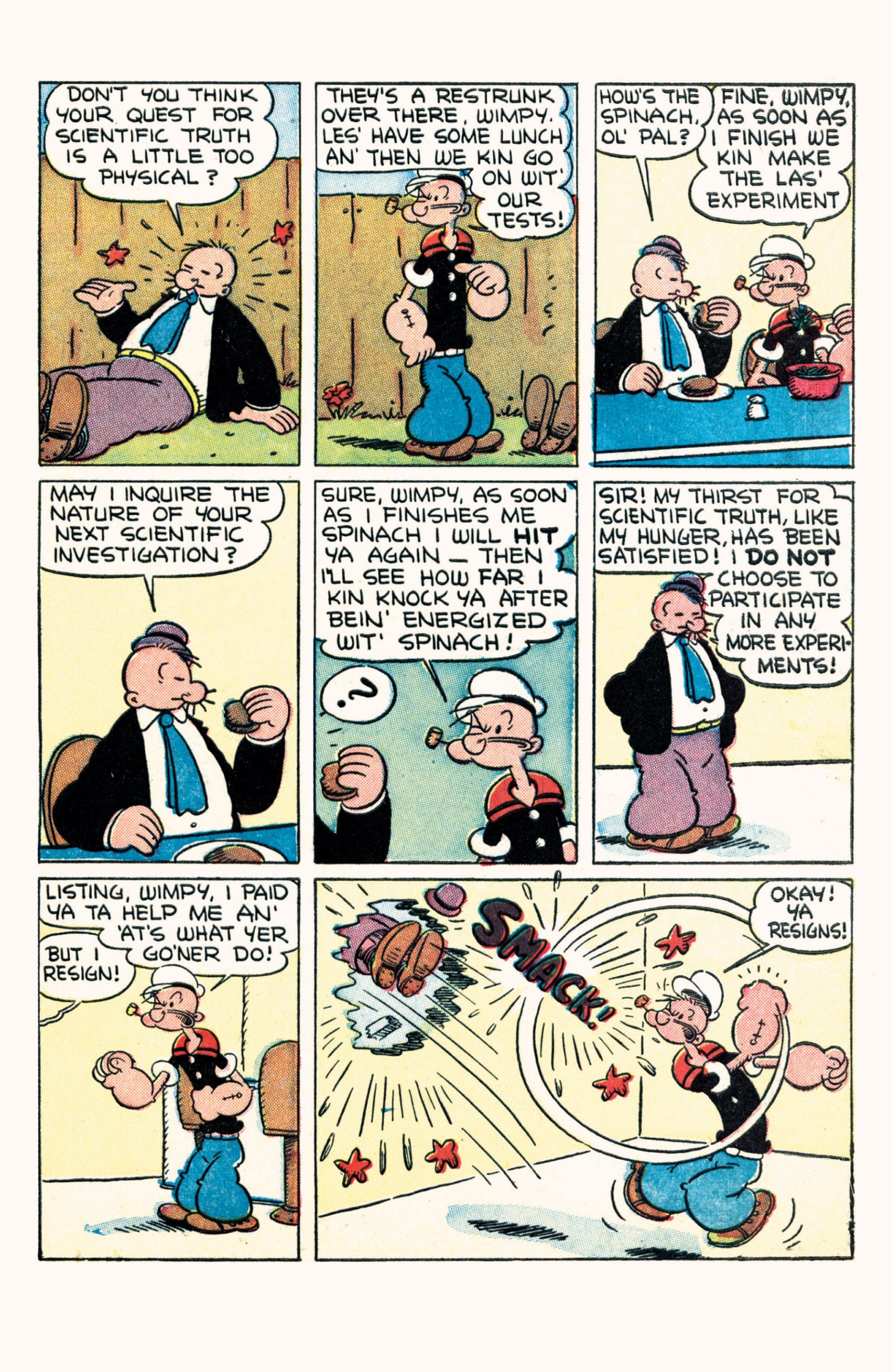 Read online Classic Popeye comic -  Issue #1 - 45