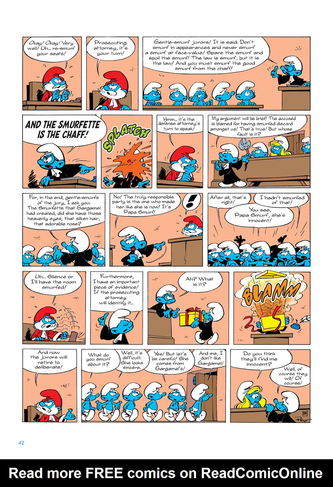 Read online The Smurfs comic -  Issue #4 - 42