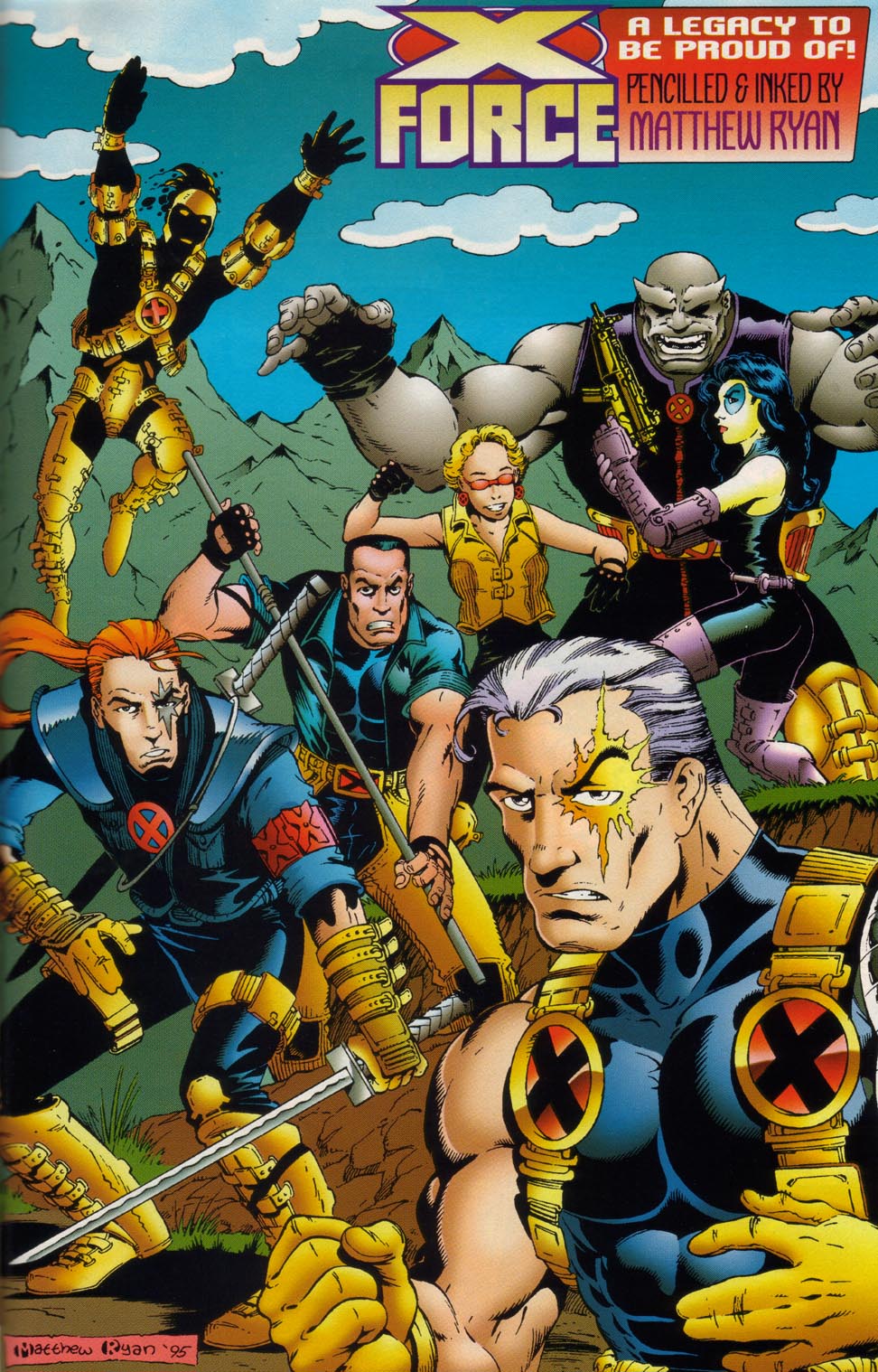 Read online X-Force and Cable '95 comic -  Issue # Full - 52