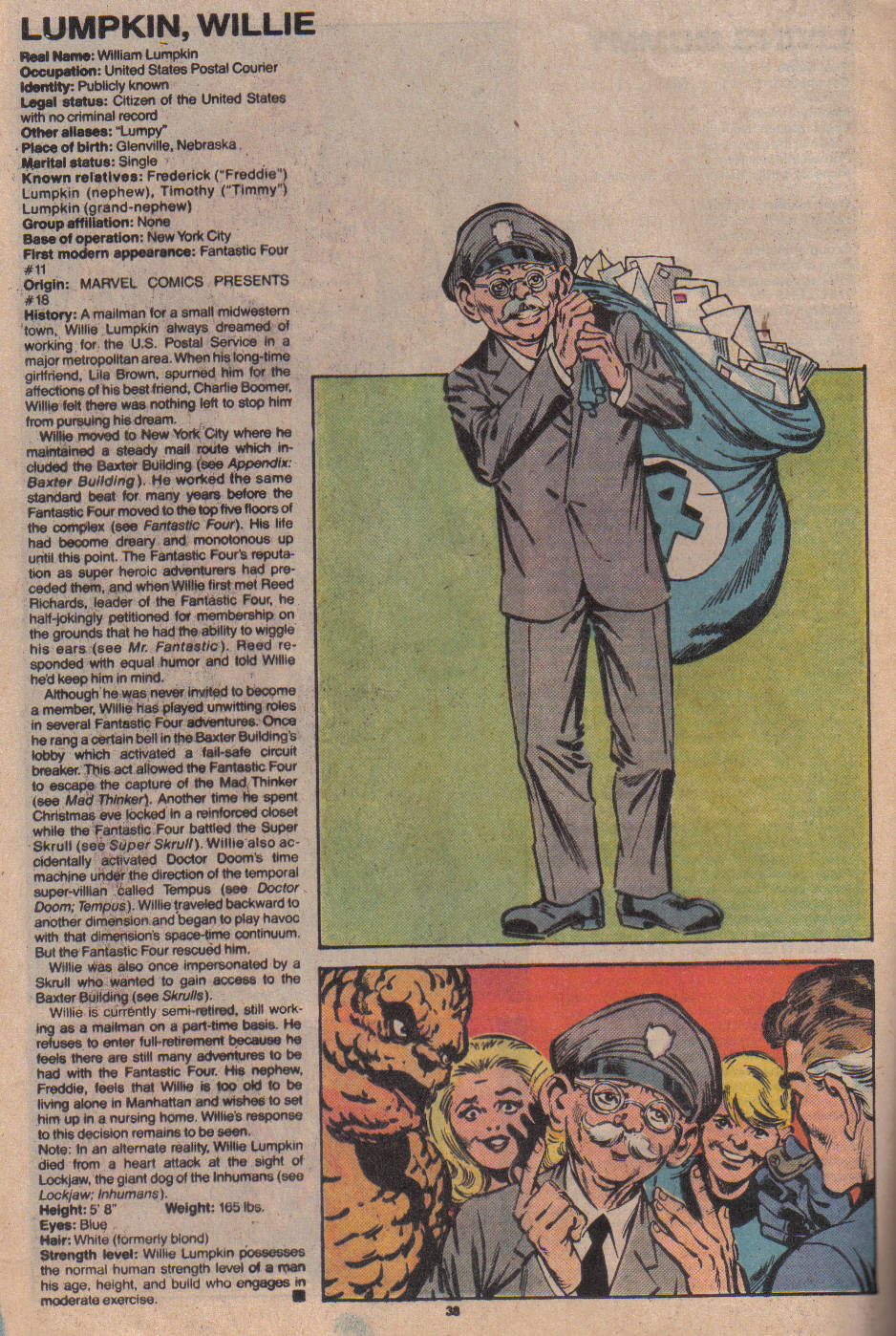 Read online The Official Handbook of the Marvel Universe: Update '89 comic -  Issue #4 - 40