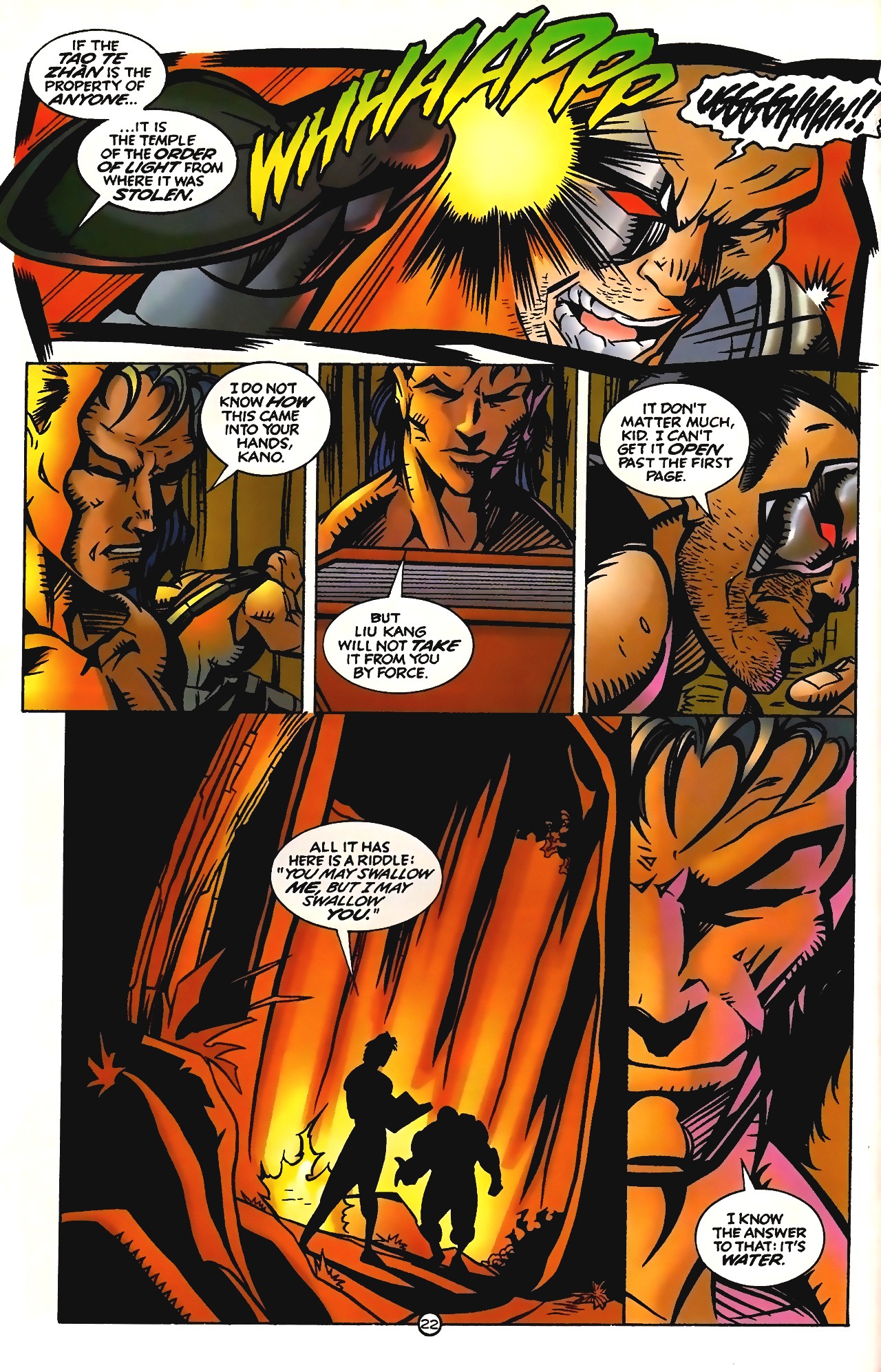 Read online Mortal Kombat (1994) comic -  Issue #4 - 23