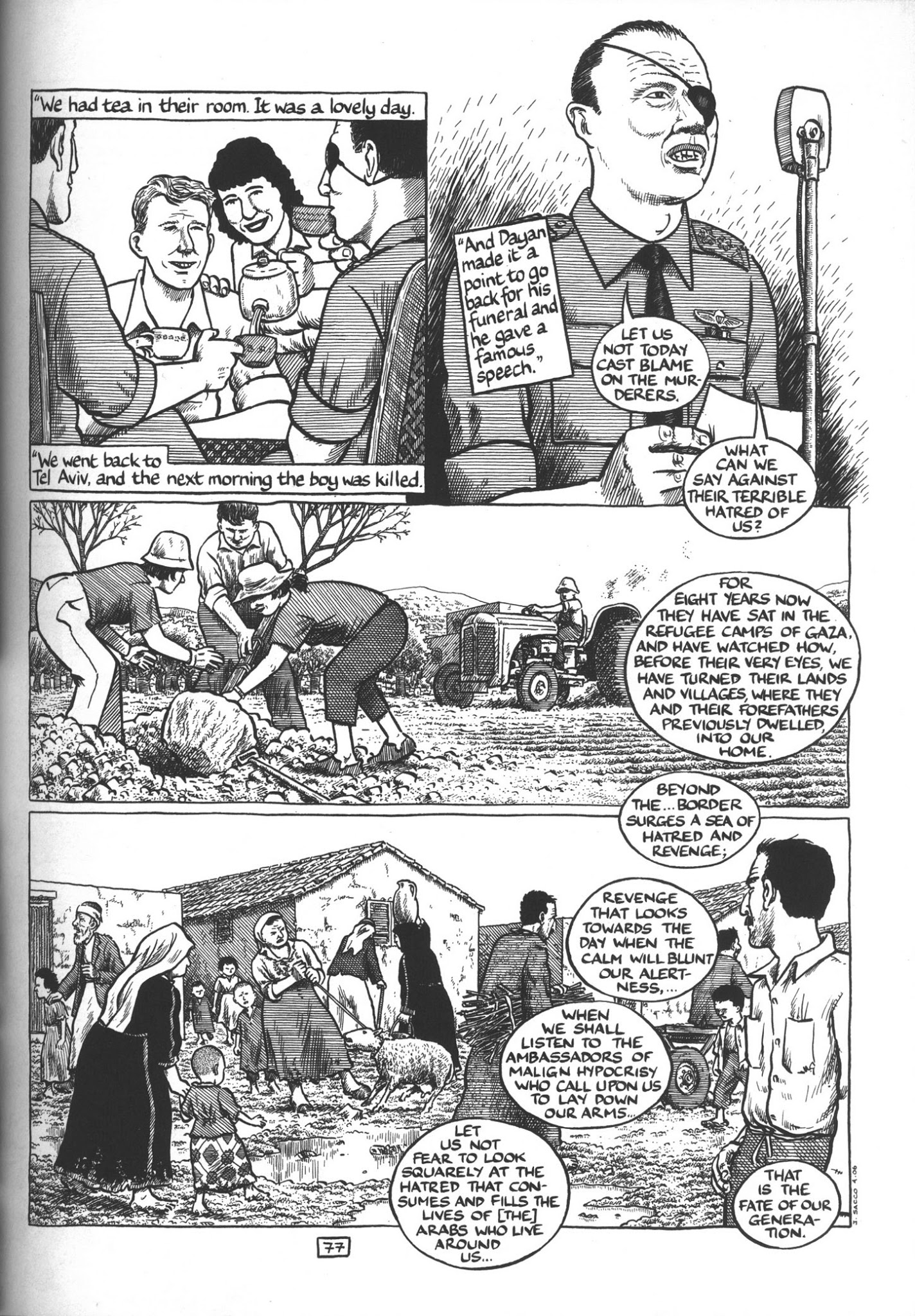 Read online Footnotes in Gaza comic -  Issue # TPB - 97