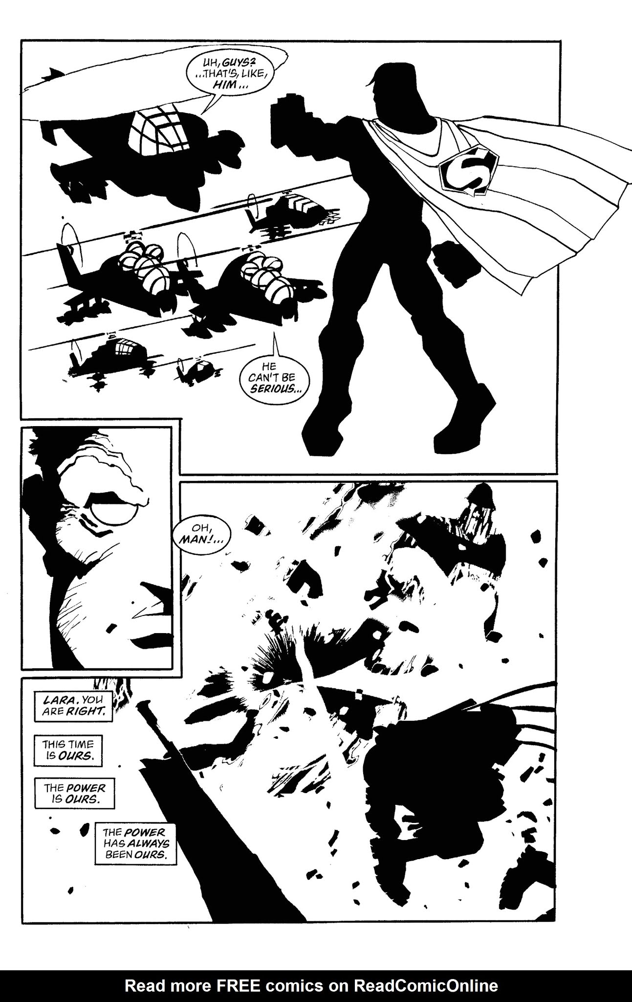 Read online Batman Noir: The Dark Knight Strikes Again comic -  Issue # TPB (Part 2) - 94