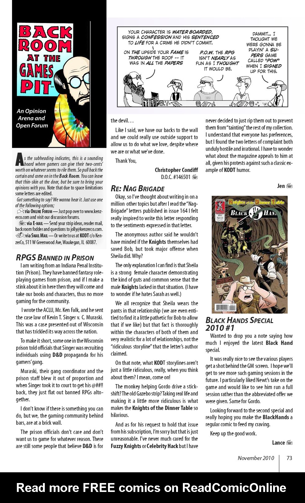 Read online Knights of the Dinner Table comic -  Issue #169 - 75