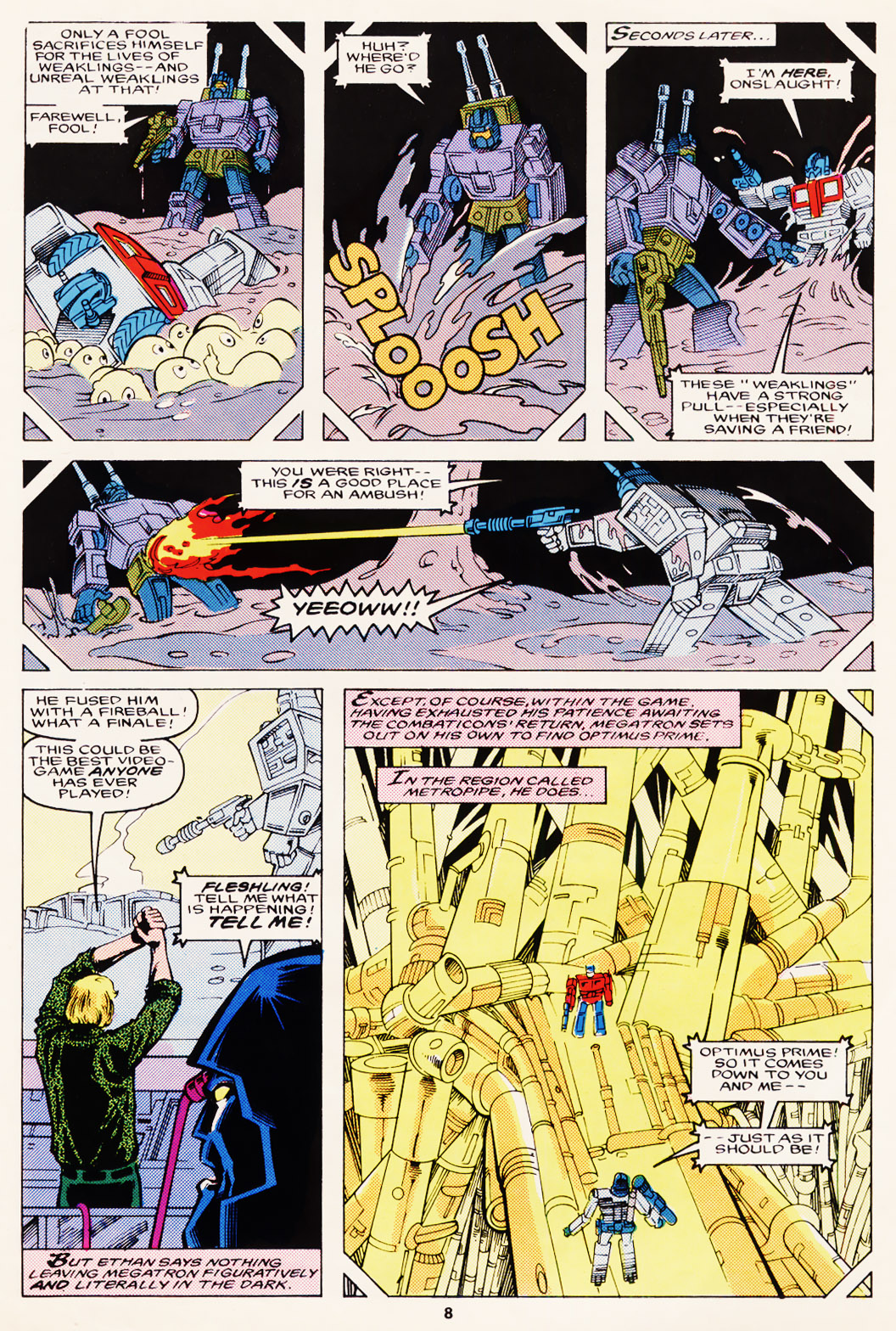 Read online The Transformers (UK) comic -  Issue #106 - 8
