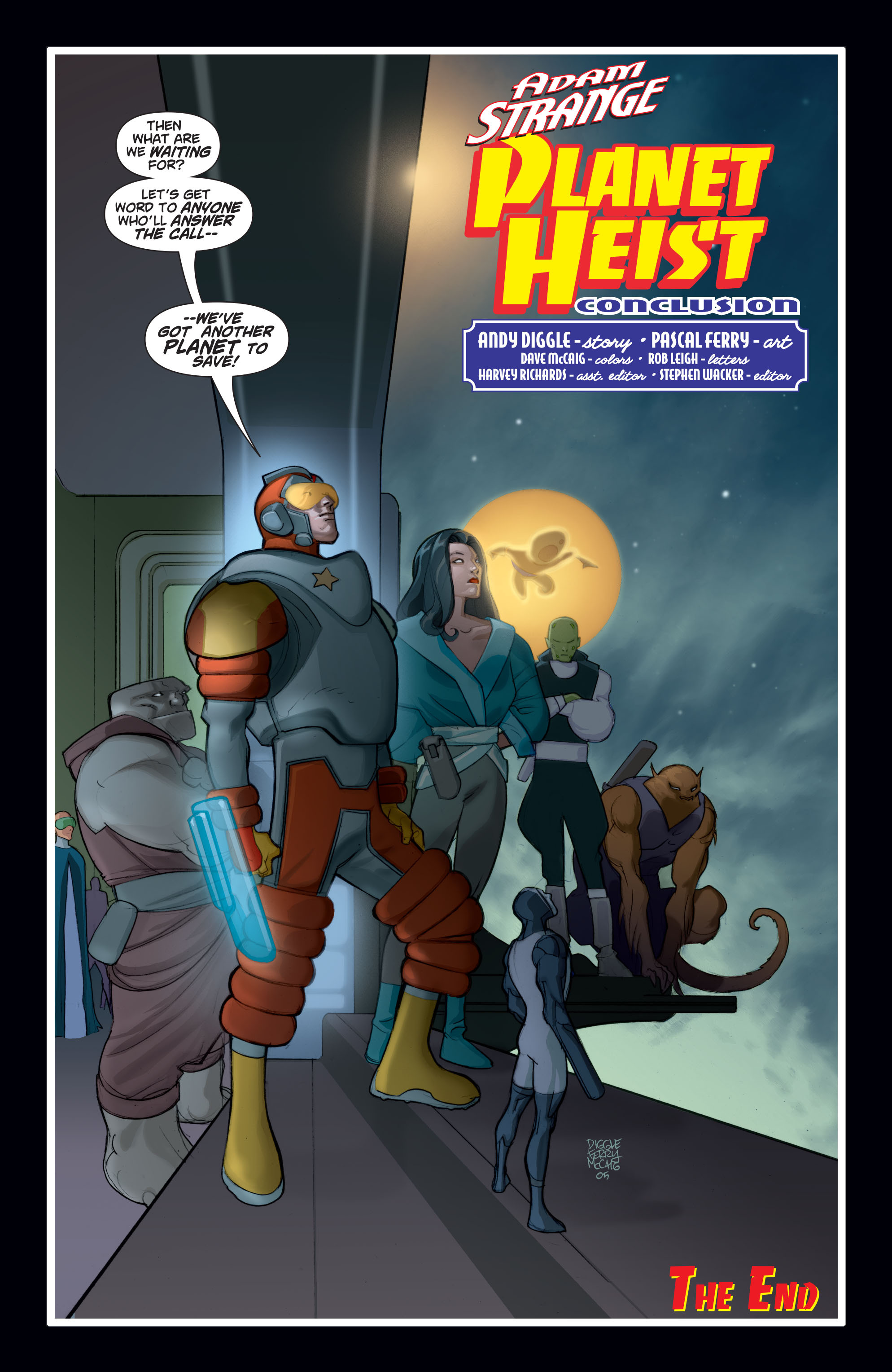 Read online Adam Strange (2004) comic -  Issue #8 - 23