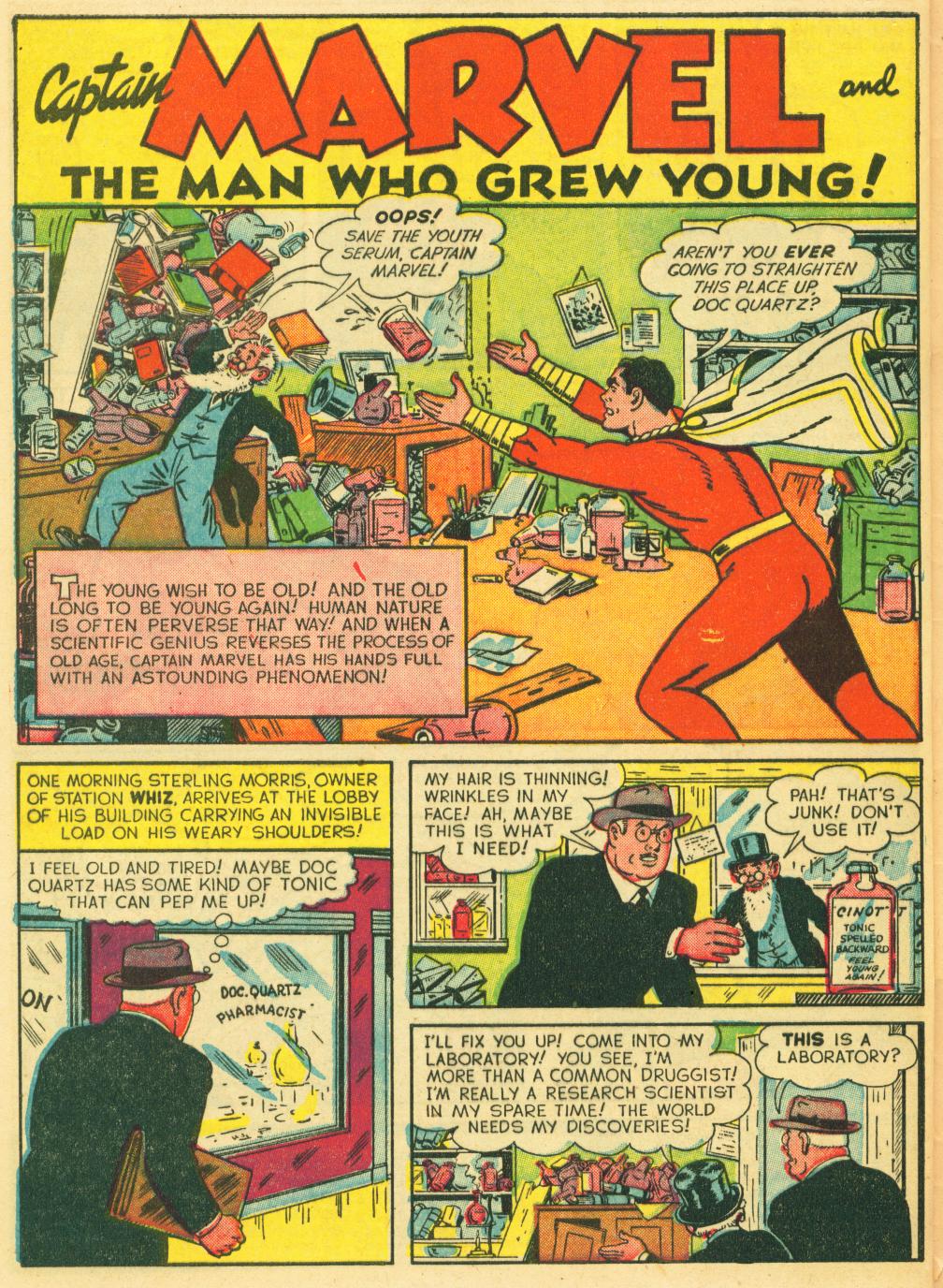 Read online Captain Marvel Adventures comic -  Issue #127 - 28