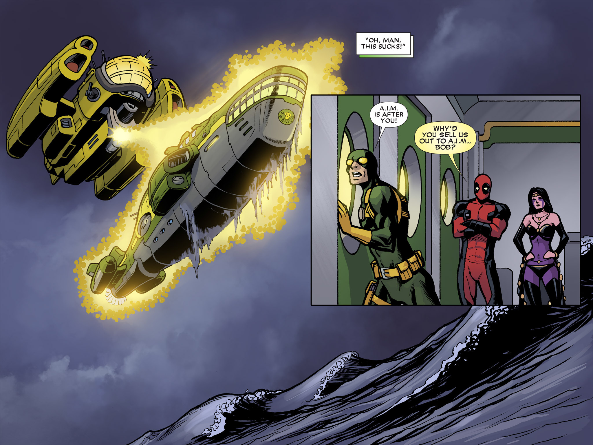 Read online Deadpool: Dracula's Gauntlet comic -  Issue # Part 5 - 33