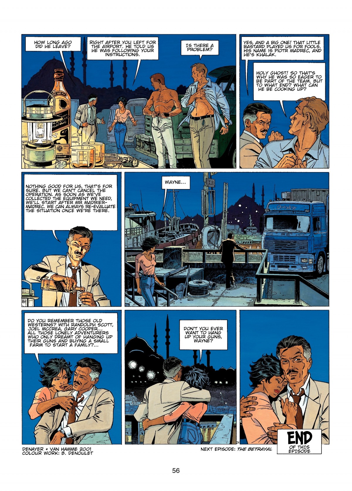 Read online Wayne Shelton comic -  Issue #1 - 56