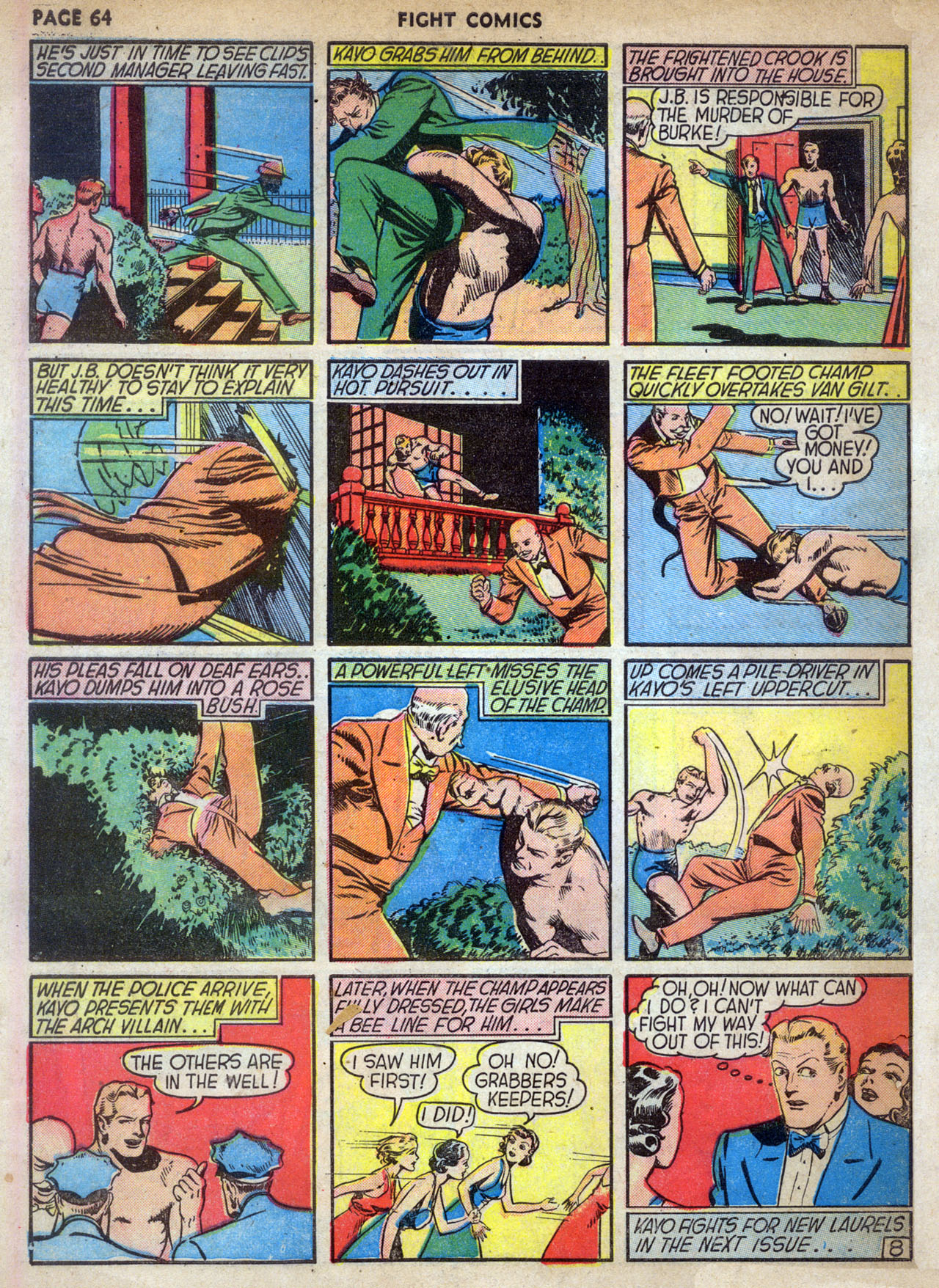 Read online Fight Comics comic -  Issue #8 - 66