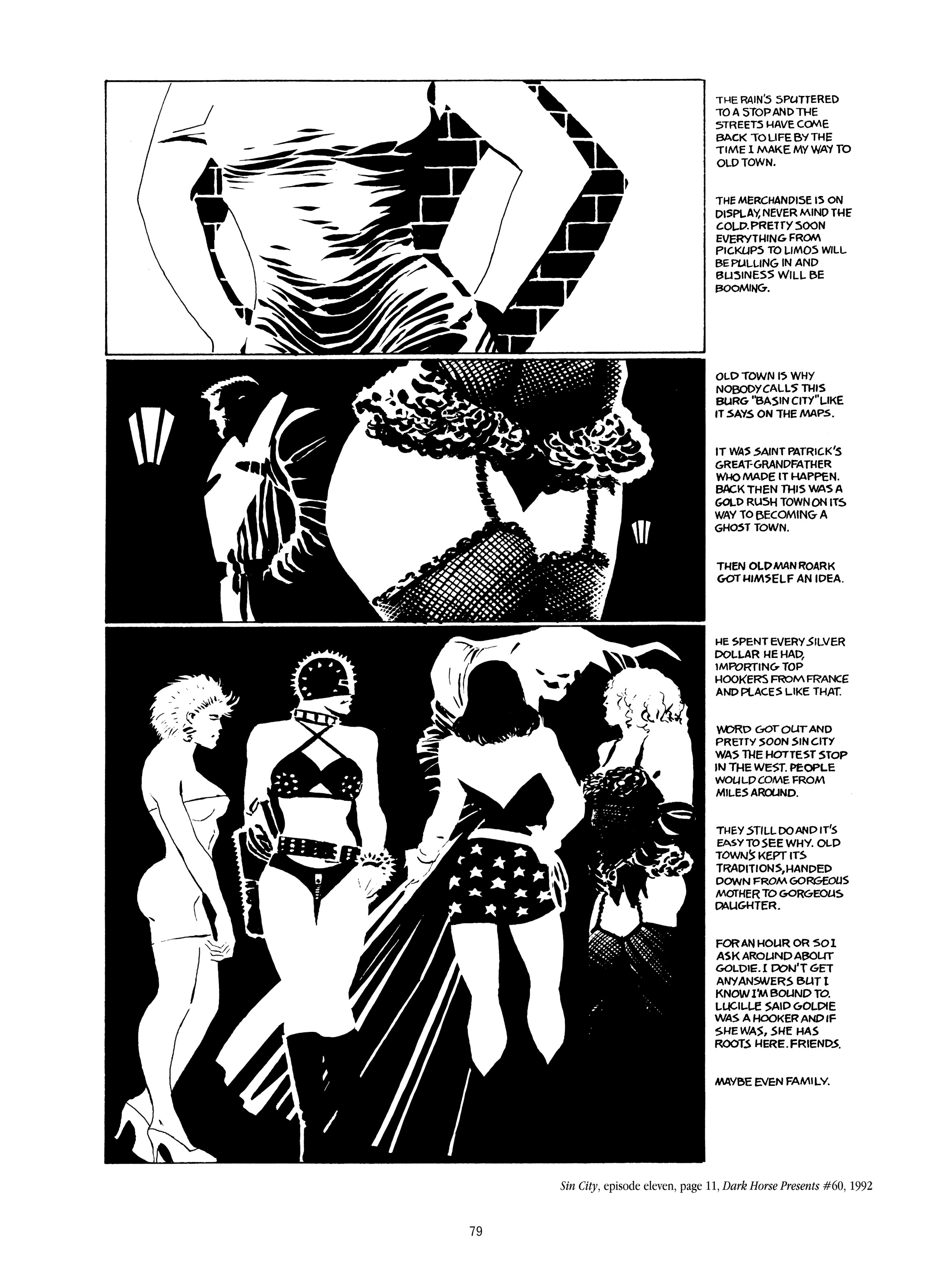 Read online Frank Miller: The Art of Sin City comic -  Issue # TPB - 86