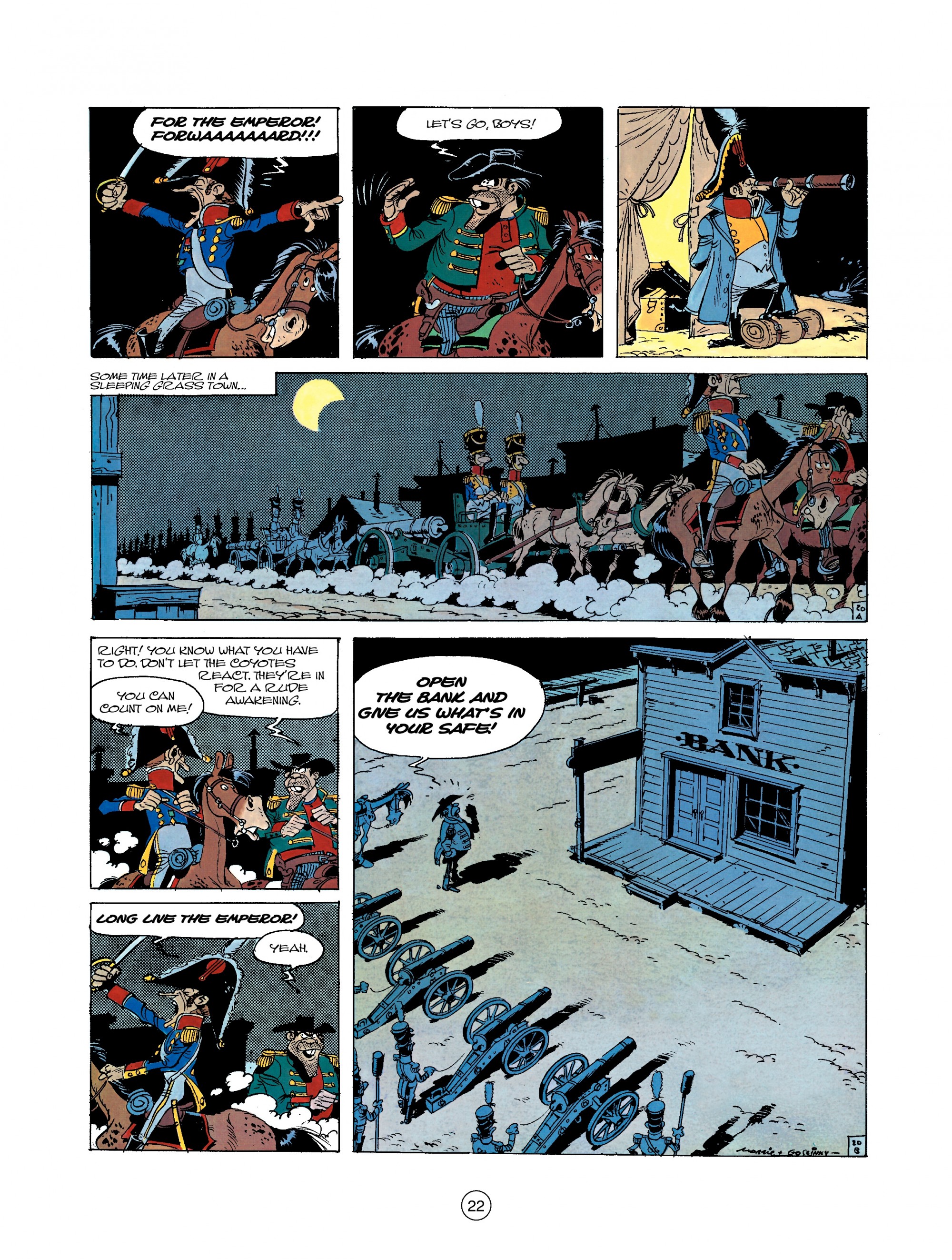 Read online A Lucky Luke Adventure comic -  Issue #22 - 22