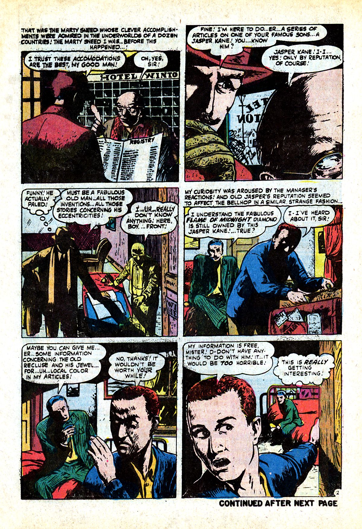 Read online Chamber of Chills (1972) comic -  Issue #9 - 12