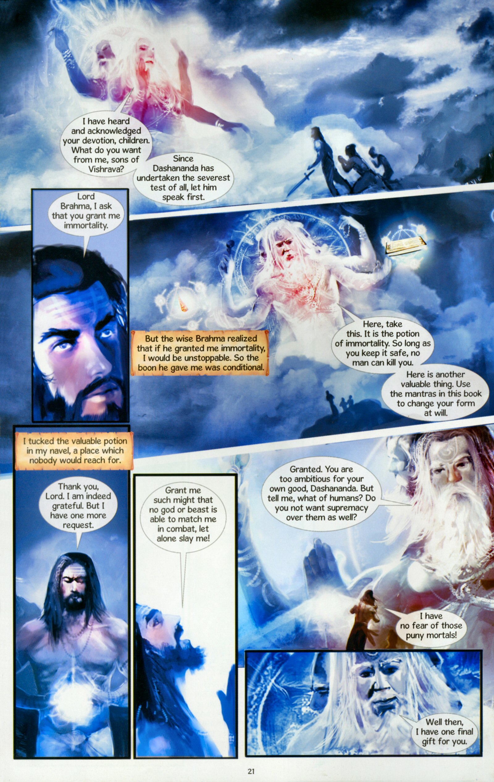 Read online Ravana: Roar of the Demon King comic -  Issue # Full - 25