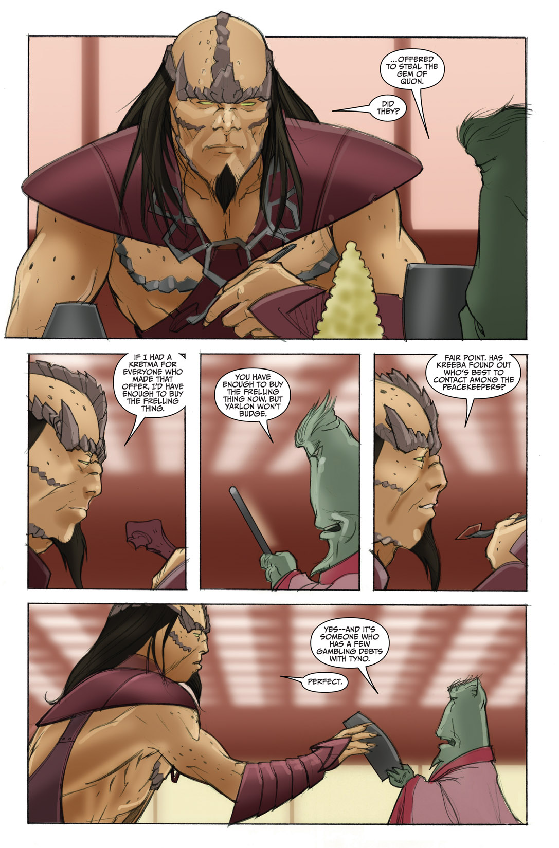 Read online Farscape: D'Argo's Quest comic -  Issue #2 - 22