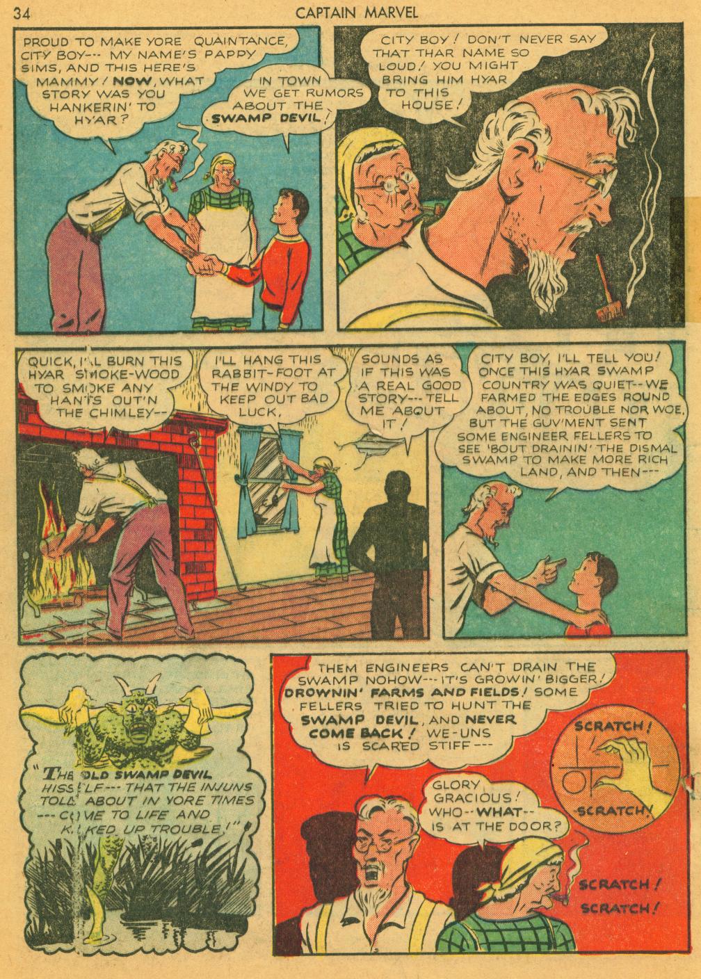 Read online Captain Marvel Adventures comic -  Issue #5 - 36