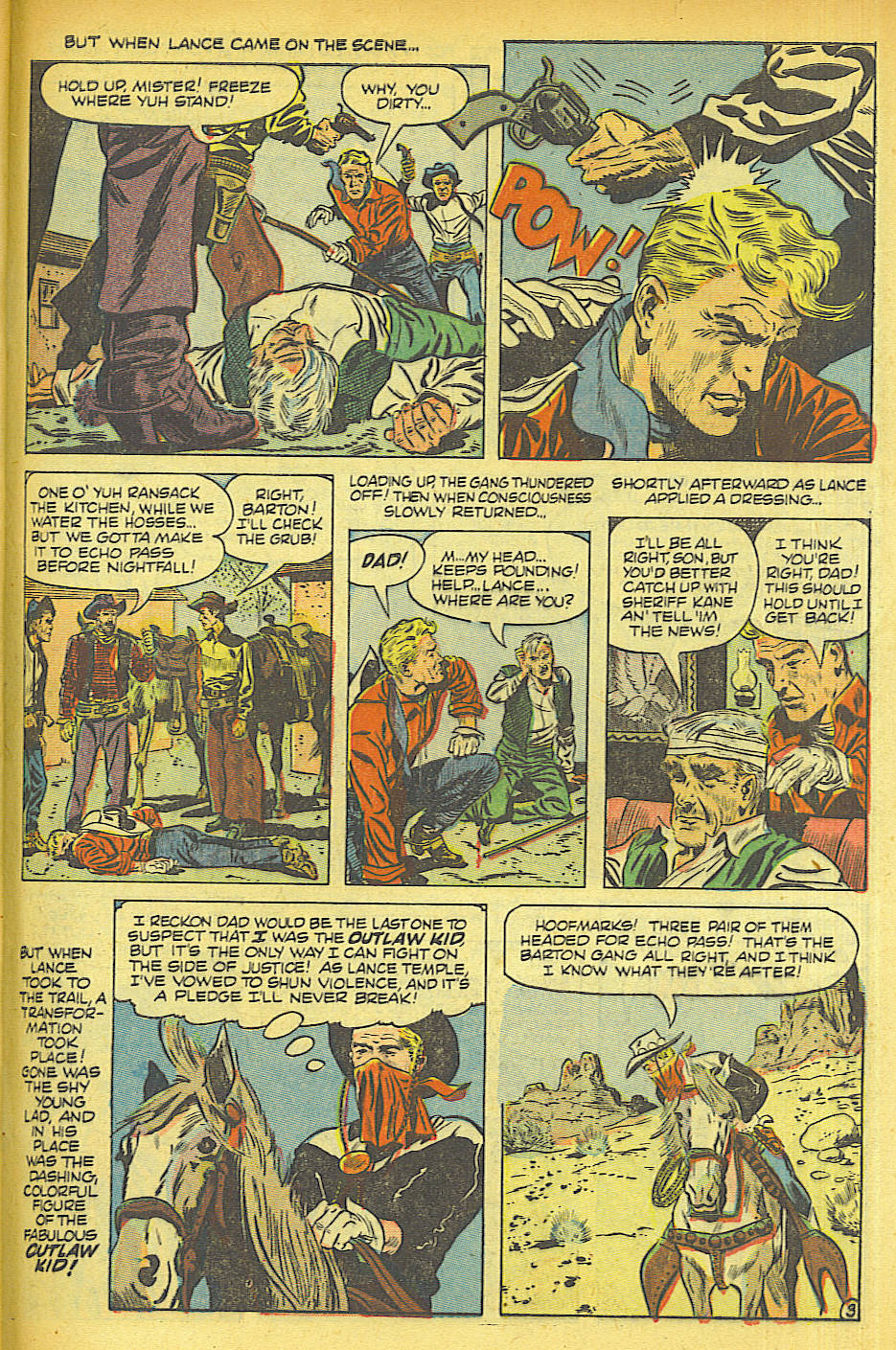 Read online The Outlaw Kid (1954) comic -  Issue #2 - 29