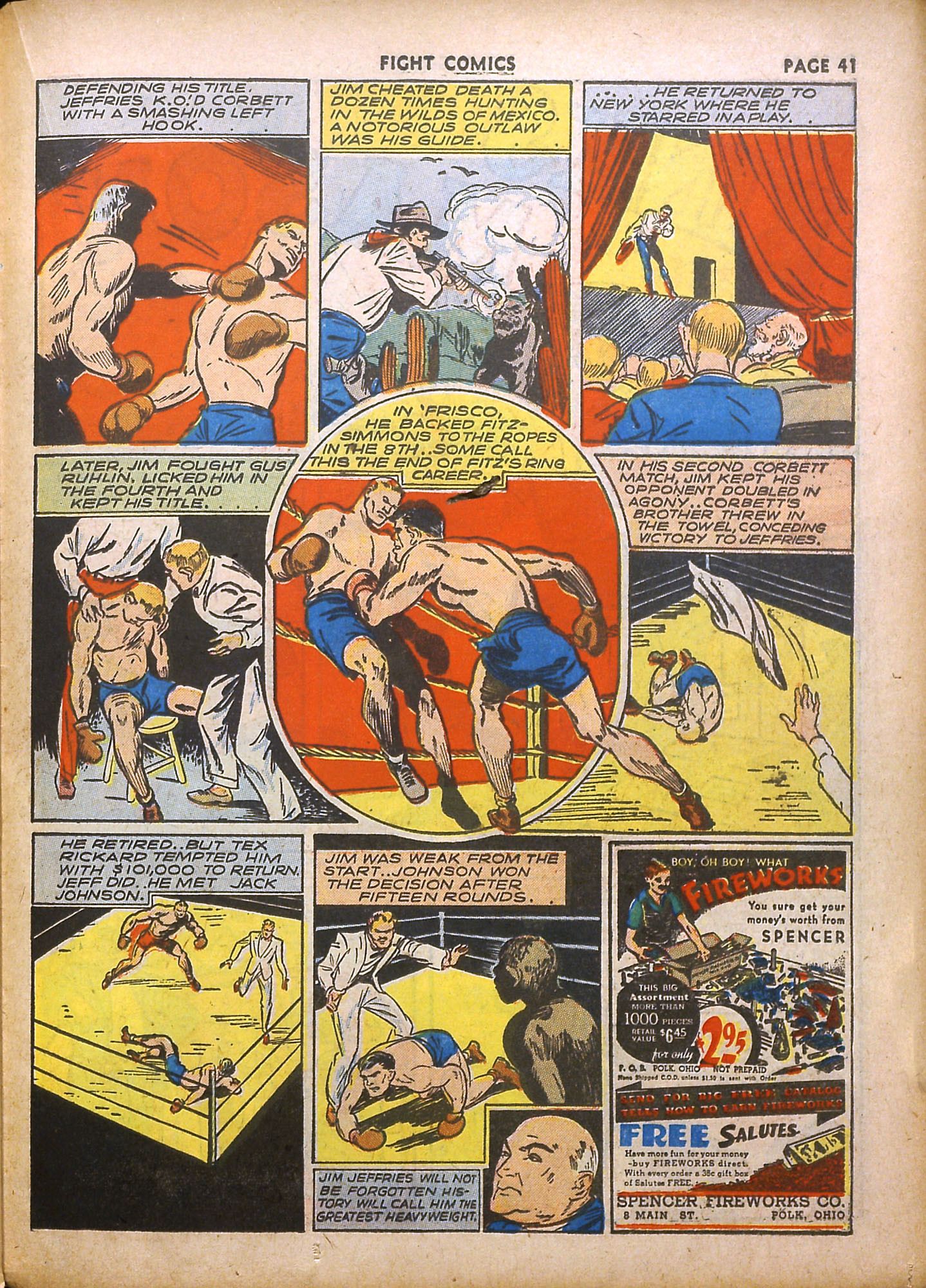 Read online Fight Comics comic -  Issue #14 - 43