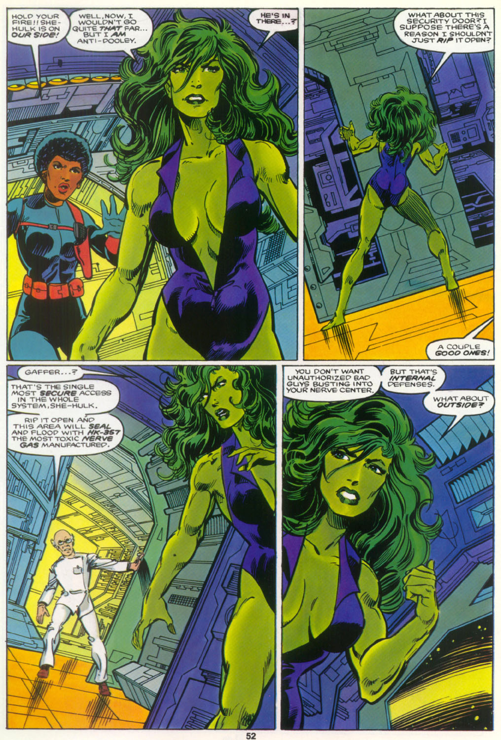Read online Marvel Graphic Novel comic -  Issue #18 - The Sensational She-Hulk - 53