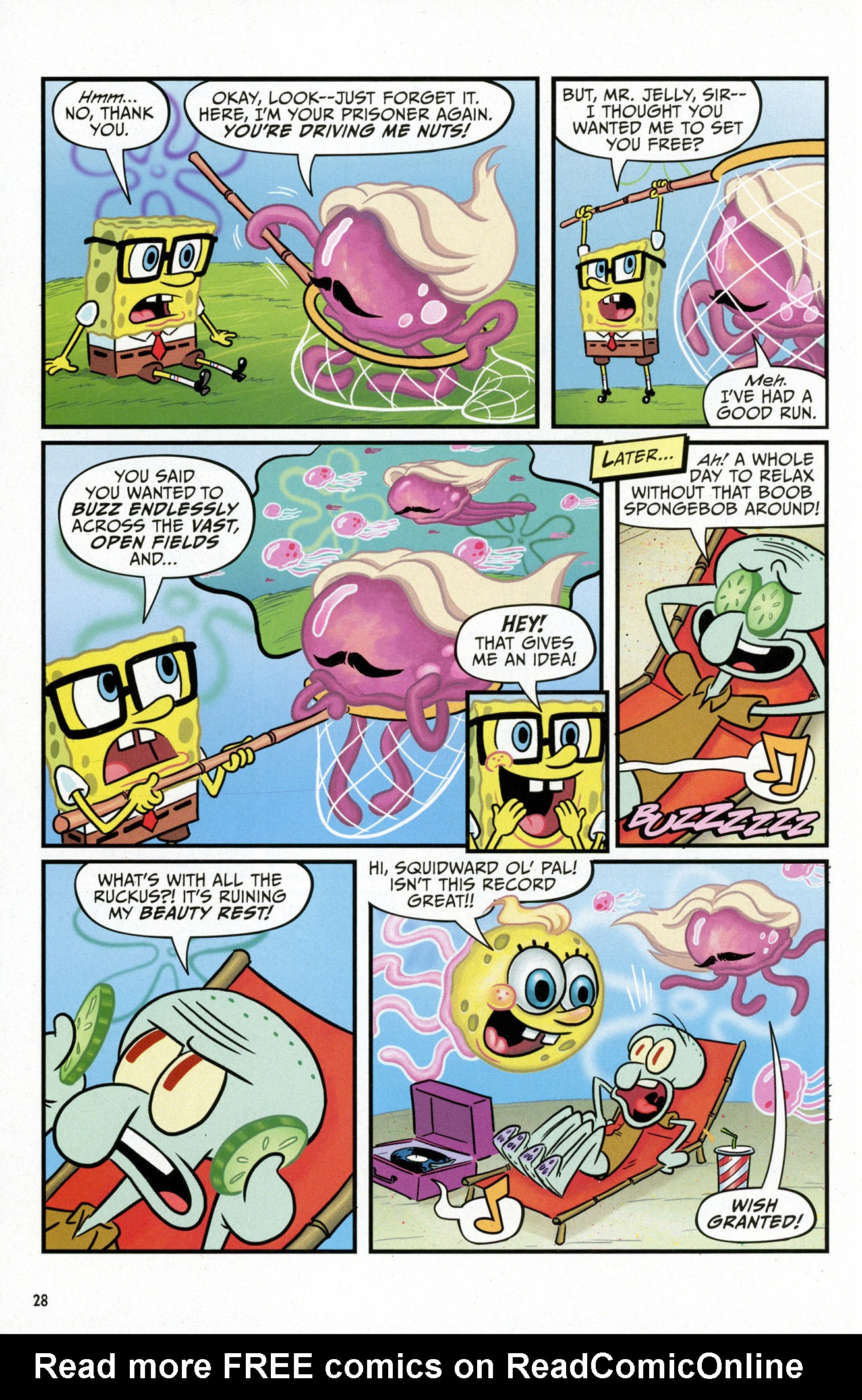 Read online SpongeBob Comics comic -  Issue #58 - 30