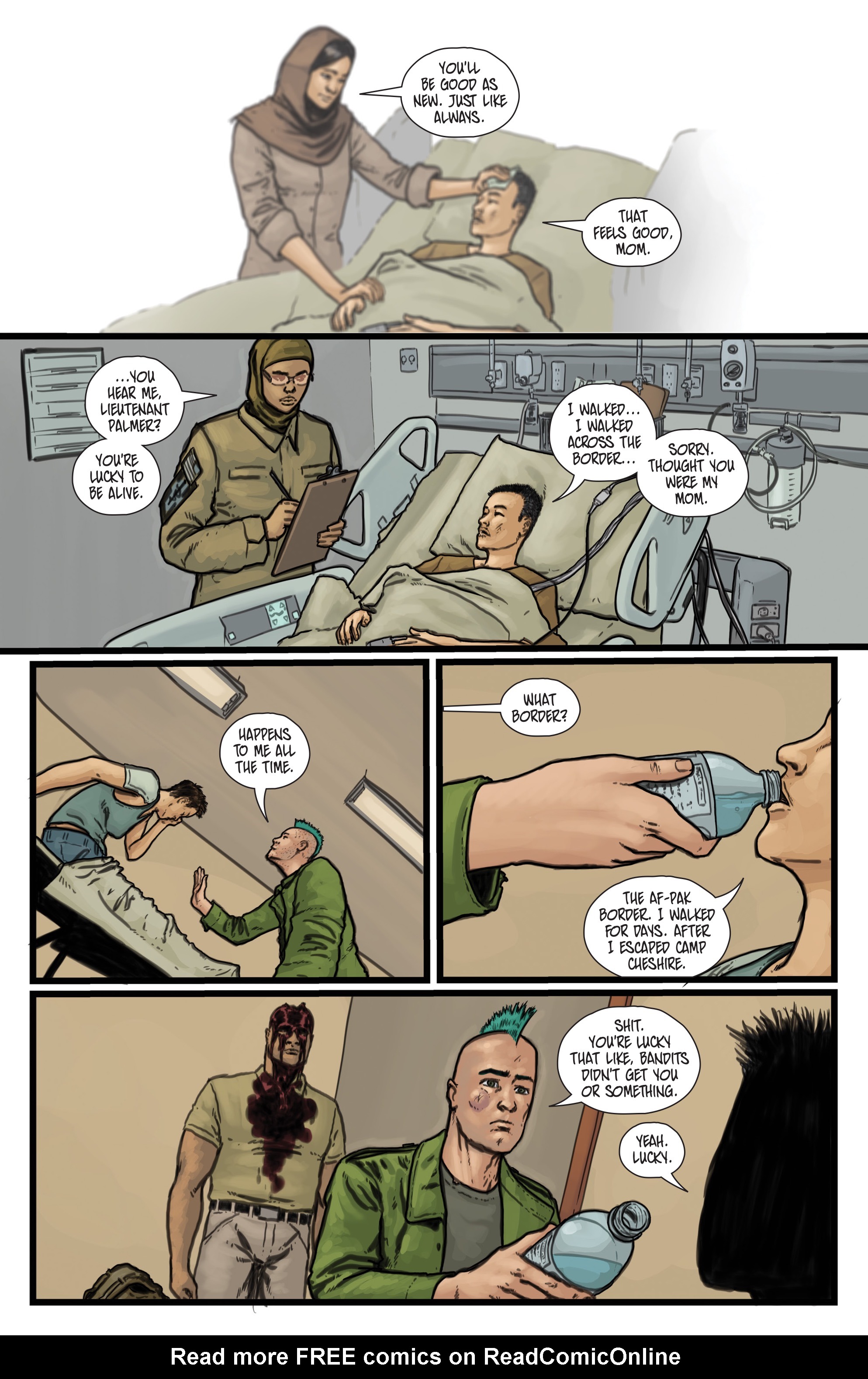 Read online Throwaways comic -  Issue #3 - 7