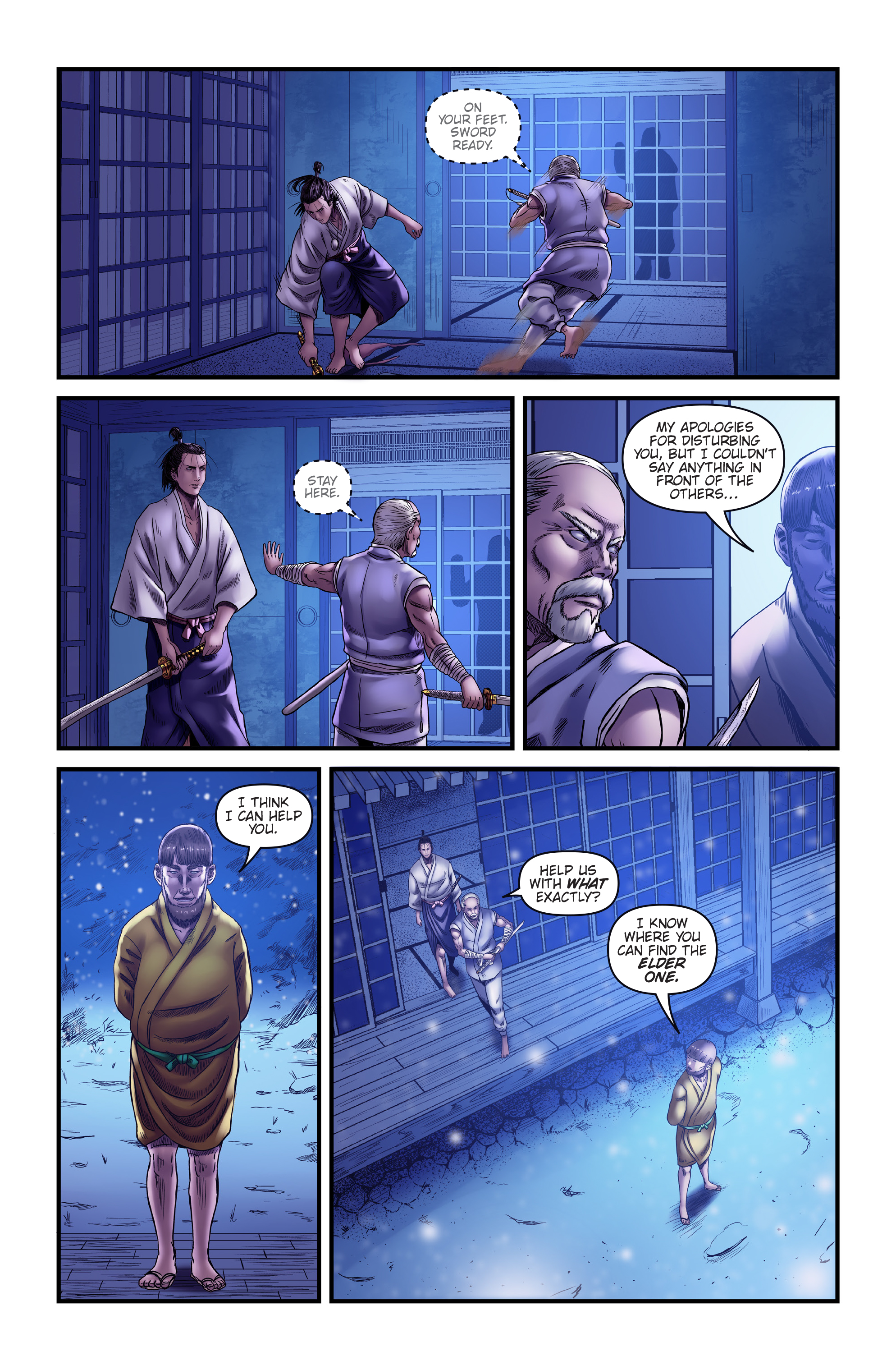 Read online Honor and Curse comic -  Issue #5 - 9