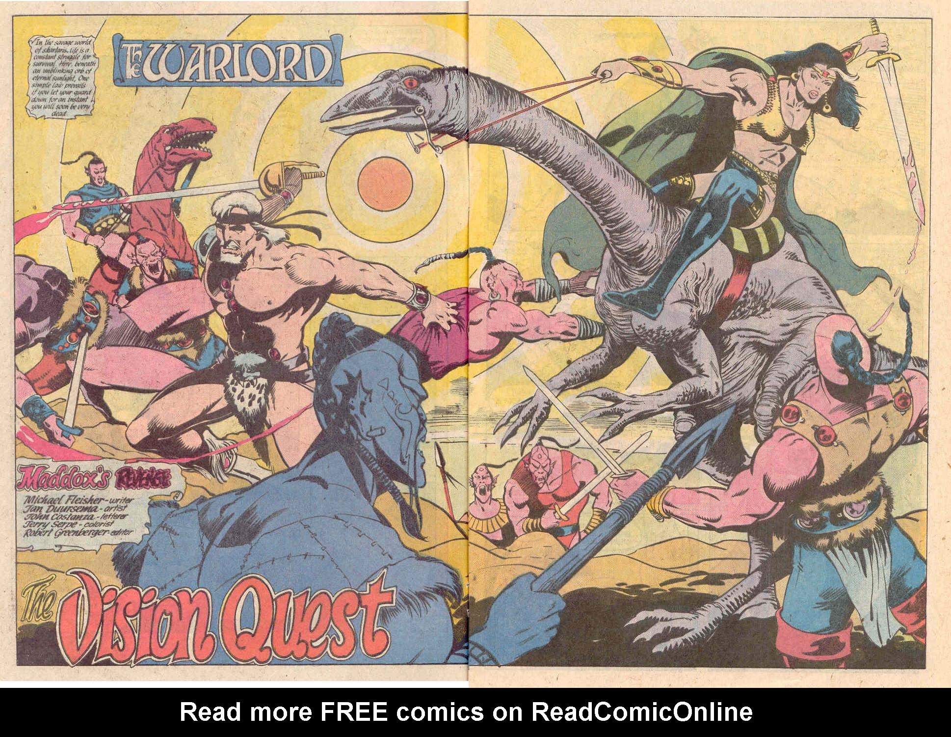 Read online Warlord (1976) comic -  Issue #129 - 3