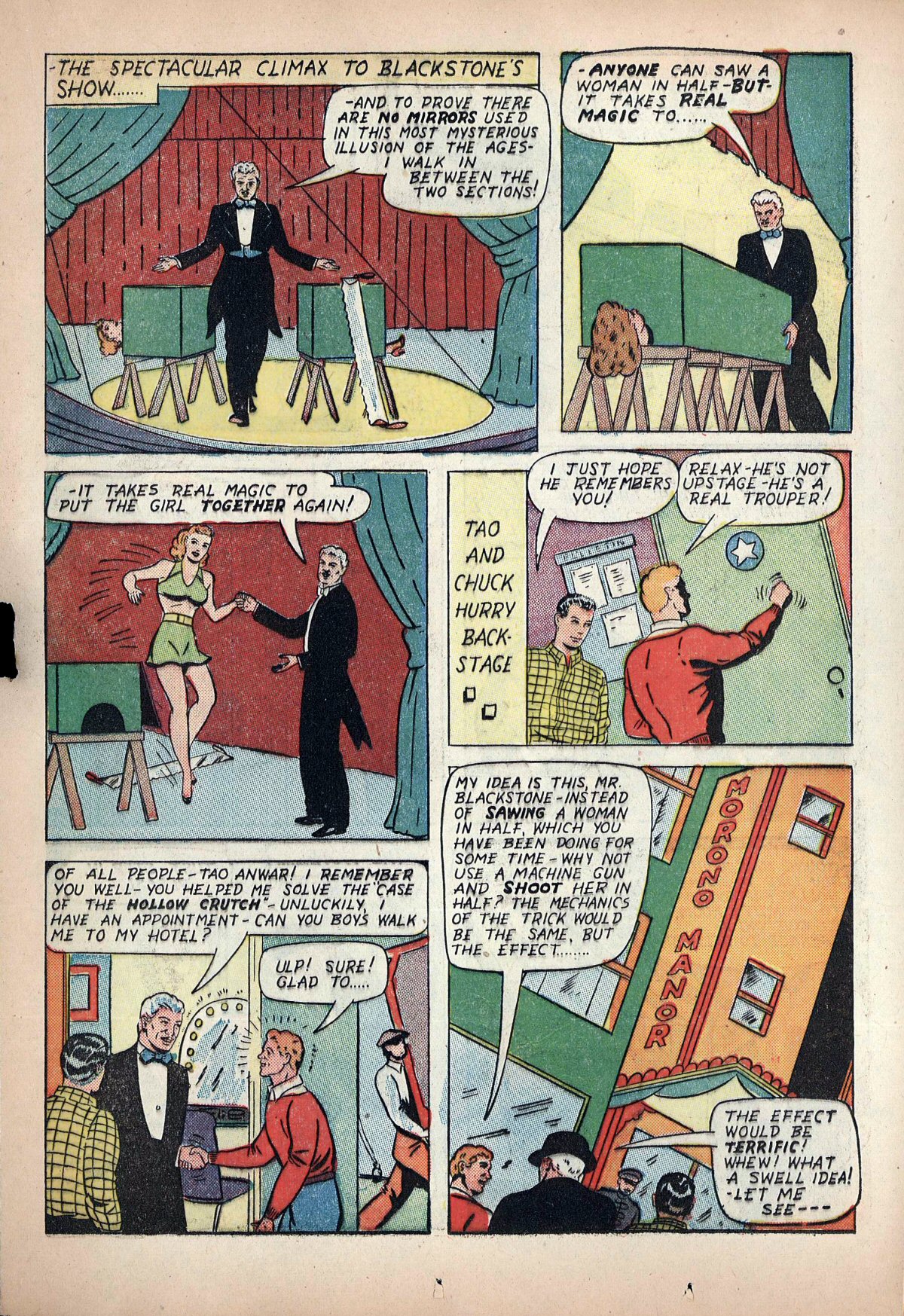 Read online Super-Magician Comics comic -  Issue #20 - 31