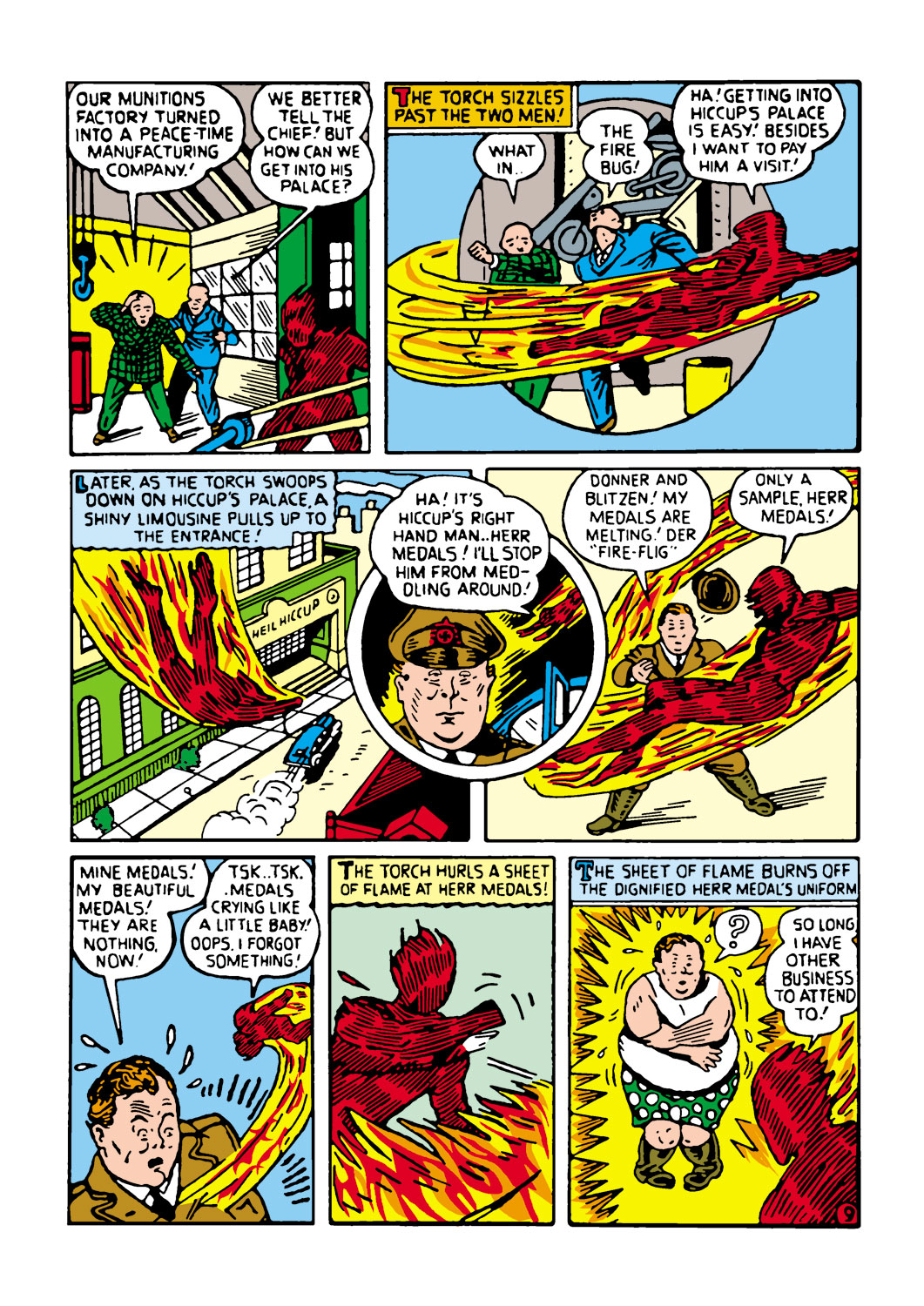 Read online The Human Torch (1940) comic -  Issue #3 - 33