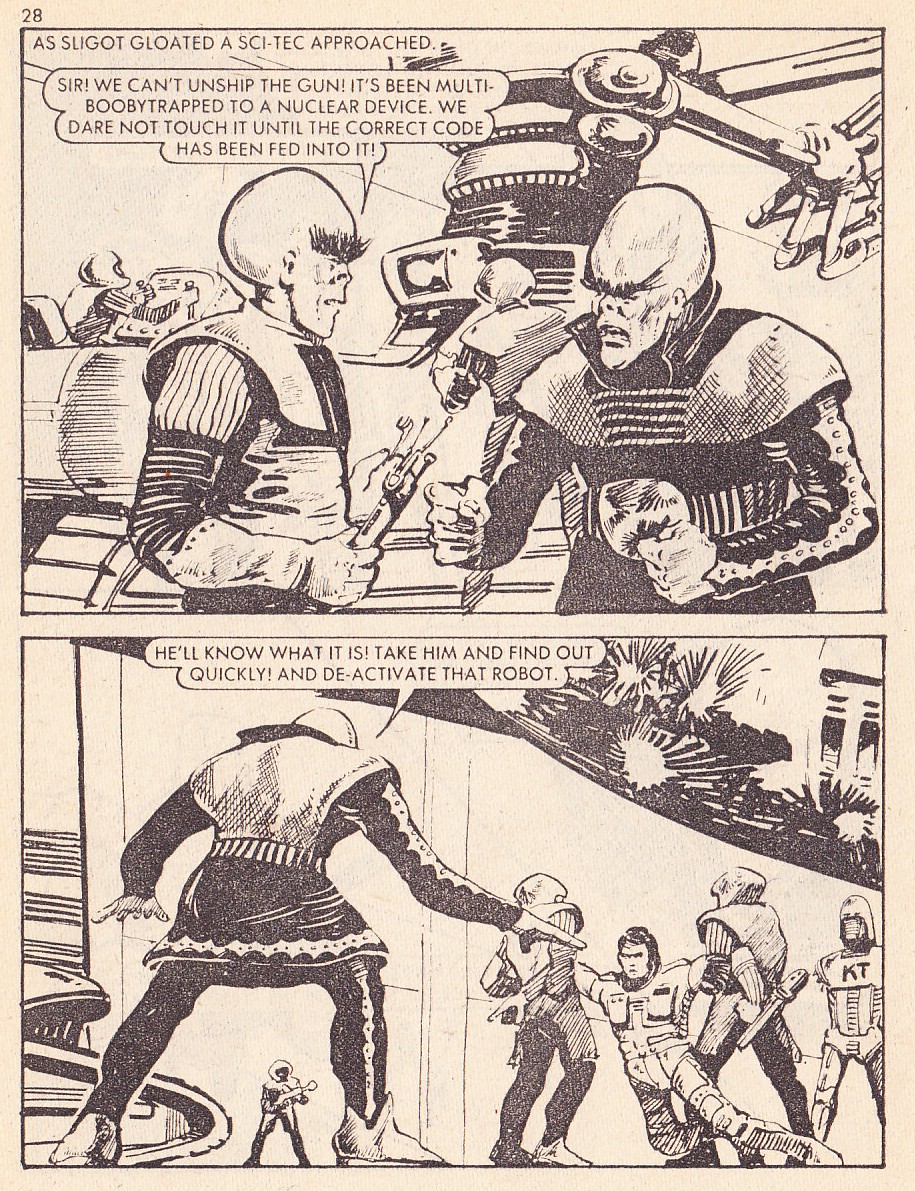 Read online Starblazer comic -  Issue #37 - 28