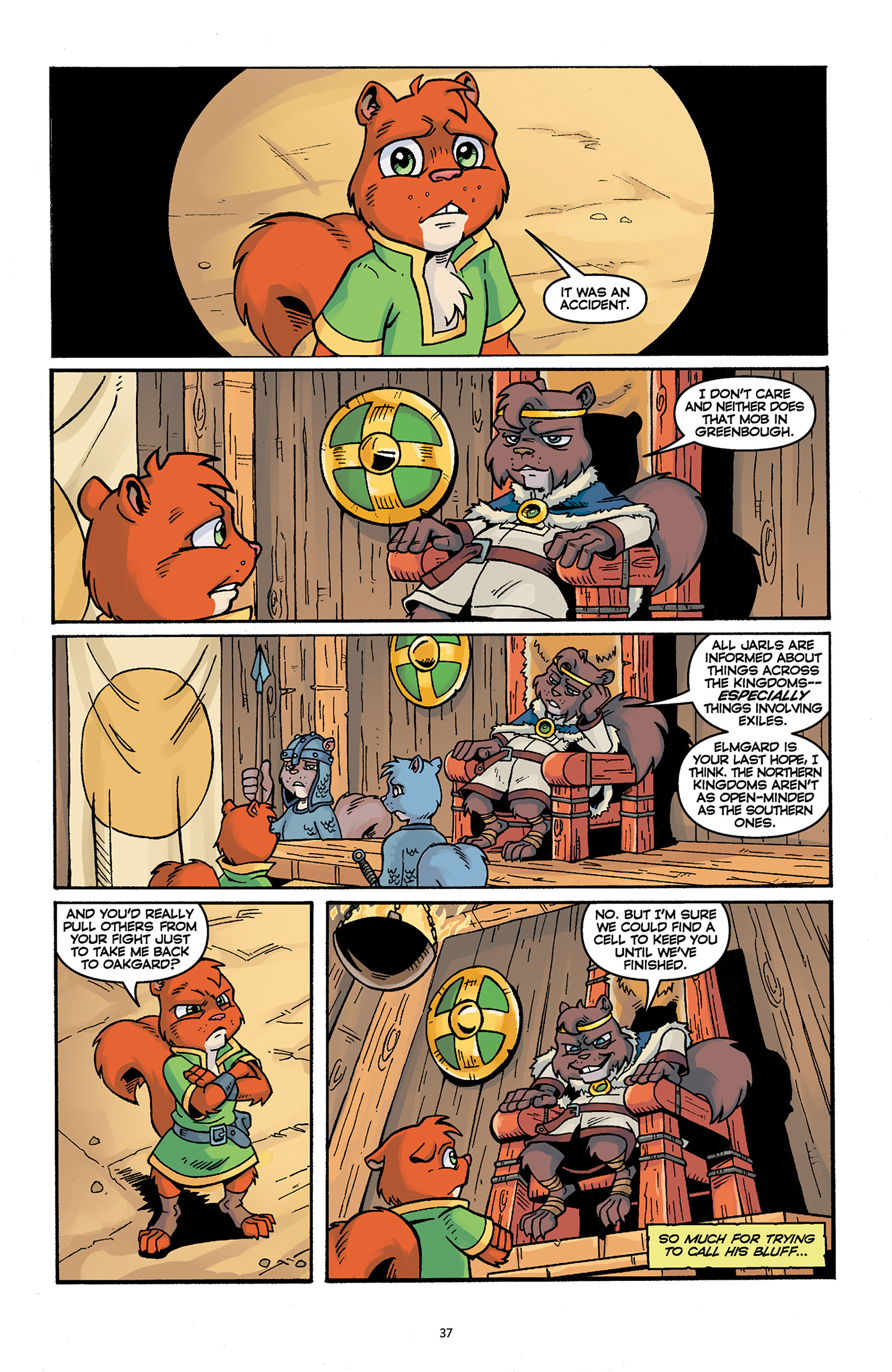 Read online Sons of Ashgard: Ill Met in Elmgard comic -  Issue # TPB (Part 1) - 38