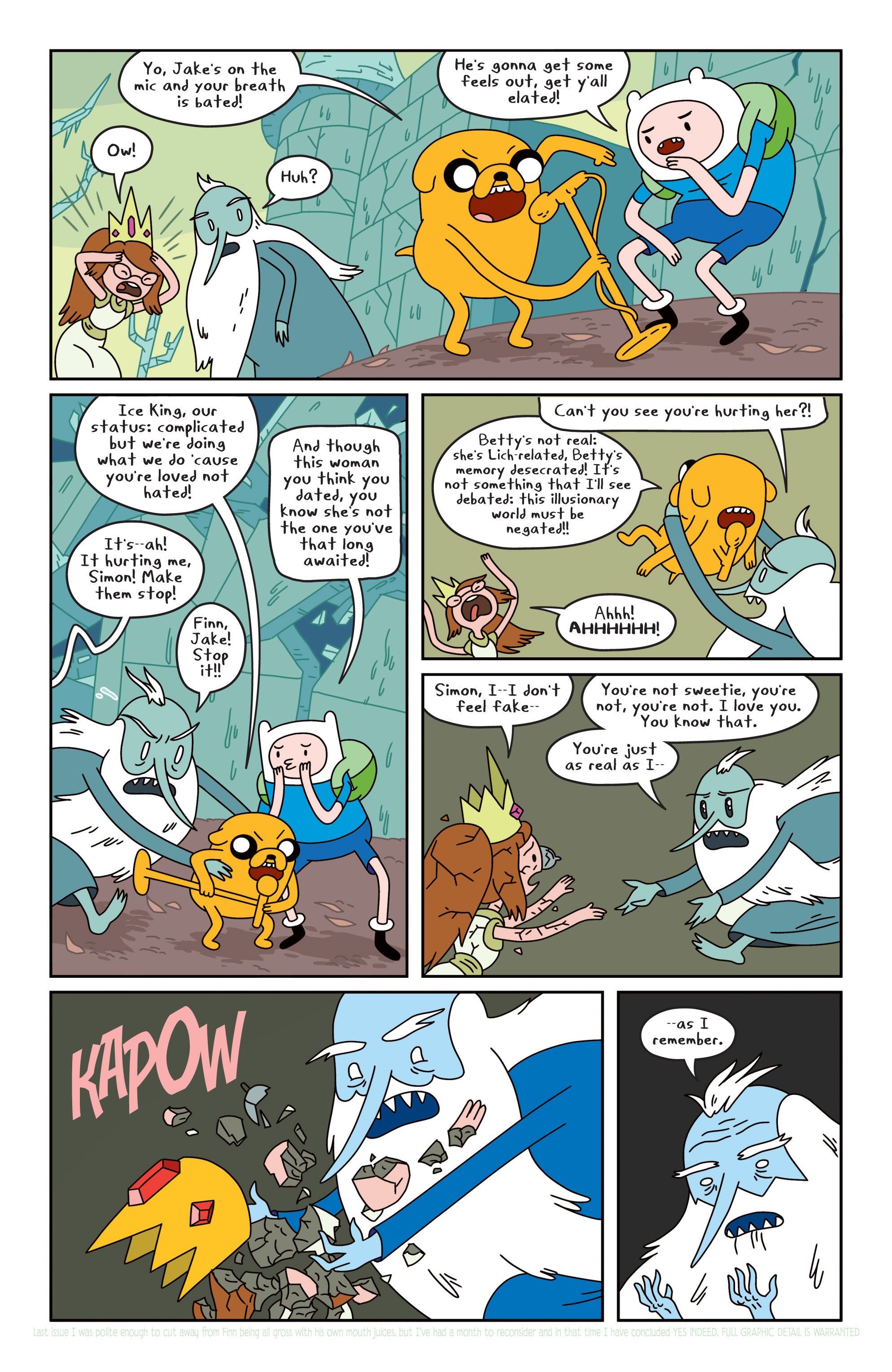 Read online Adventure Time comic -  Issue #19 - 16