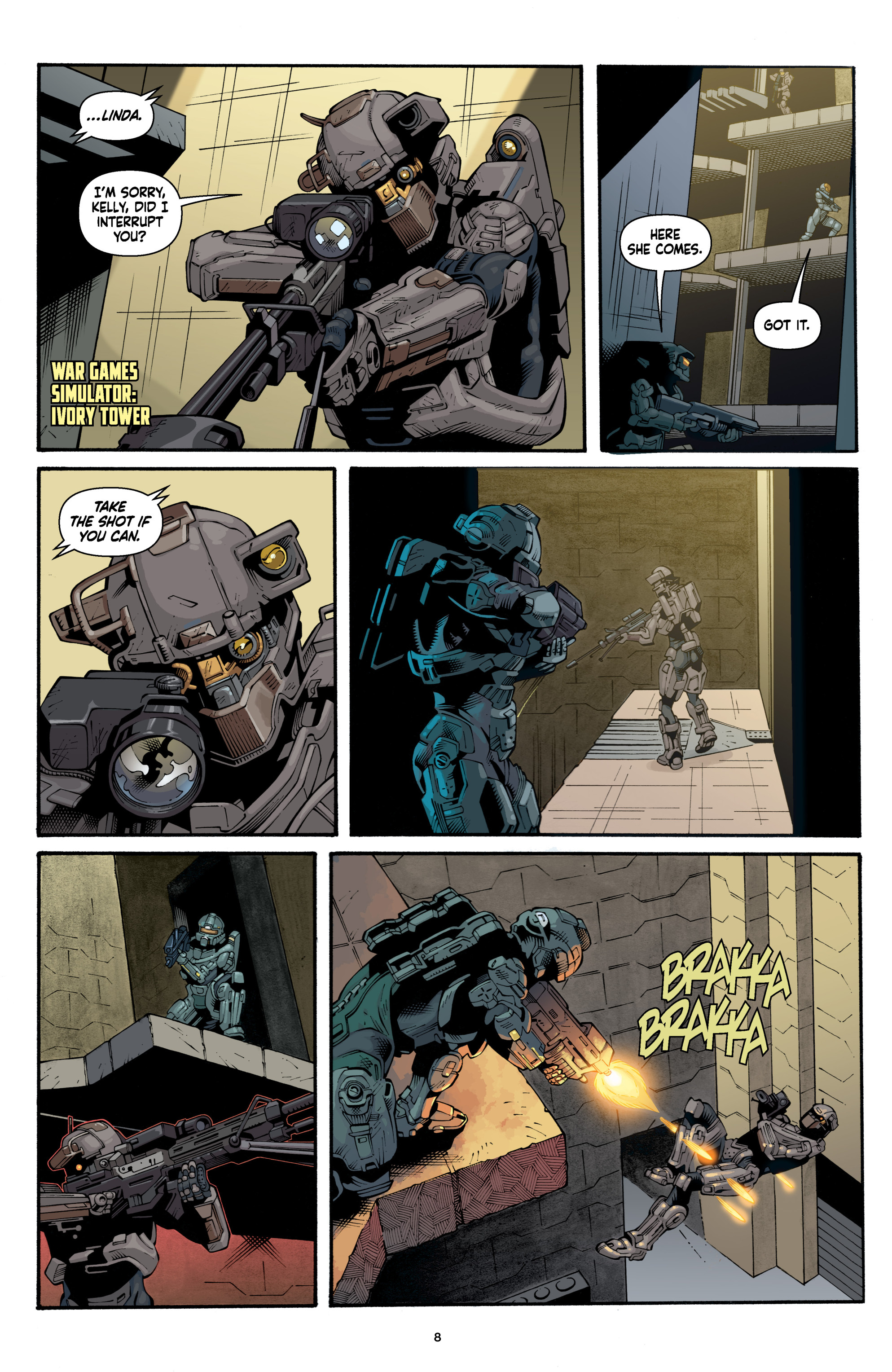 Read online Halo: Lone Wolf comic -  Issue # _TPB - 8